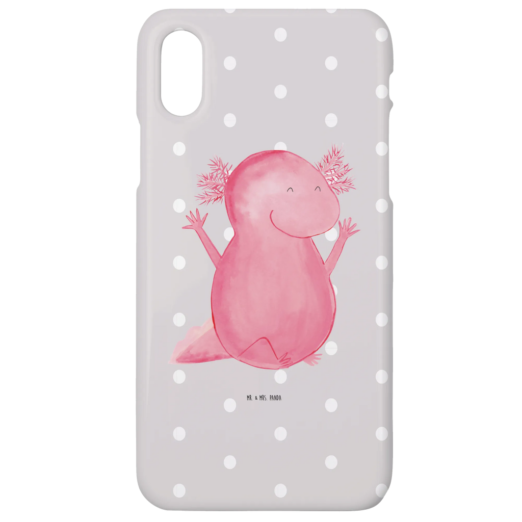 Phone case axolotl Hooray case, mobile phone, Iphone 10, cover, mobile cover, mobile phone case, Iphone X, Axolotl, Axelotl, marine animals, Mexican walking fish, salamander, motivation, fun, joy, amphibian, cheerful, axolotl, tail, axolot, satisfaction