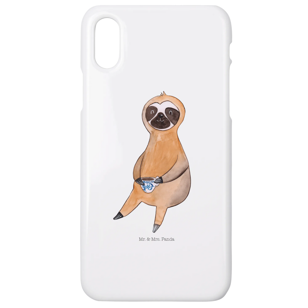 Etui na iPhone 10 Leniwiec kawa Handy, Handycover, Iphone 10, Iphone X, Handy Case, Cover, Handyhülle, Hülle, Faultier, Faultier Deko, Faultier Geschenk, faul, Coffee, Erster Kaffee, Frühaufsteher, Kaffeegetränk, Morgenmuffel, Genießer, Kaffee, Kaffeetasse, Faultiere, Lieblingstier