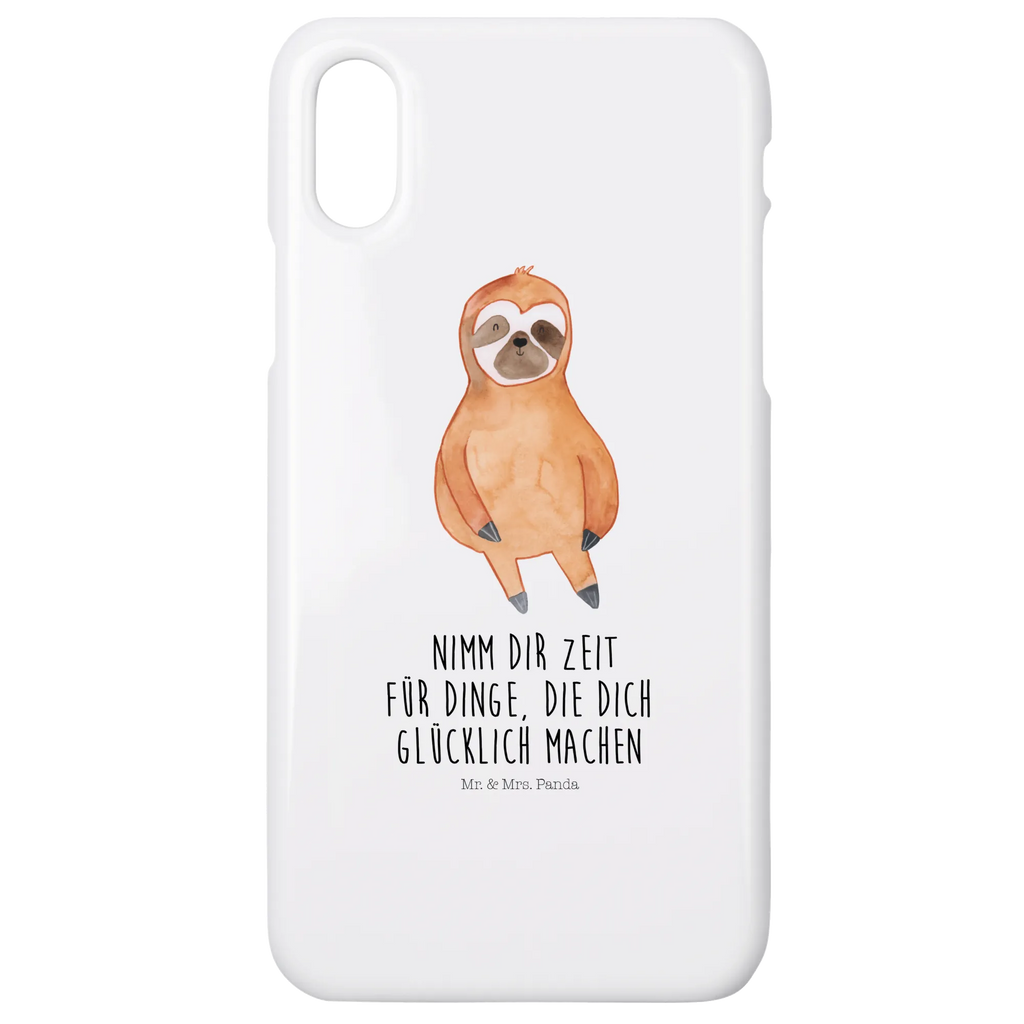 Handyhülle Faultier Zufrieden Iphone 10, Handy, Cover, Handy Case, Hülle, Handycover, Handyhülle, Iphone X, Faultier, Faultier Deko, Faultier Geschenk, Pause, faul, Gelassenheit, Lieblingstier, Zufrieden, Ruhe, Glück, Frieden, Zufriedenheit, glücklich, Faultiere, Relaxen, Happy