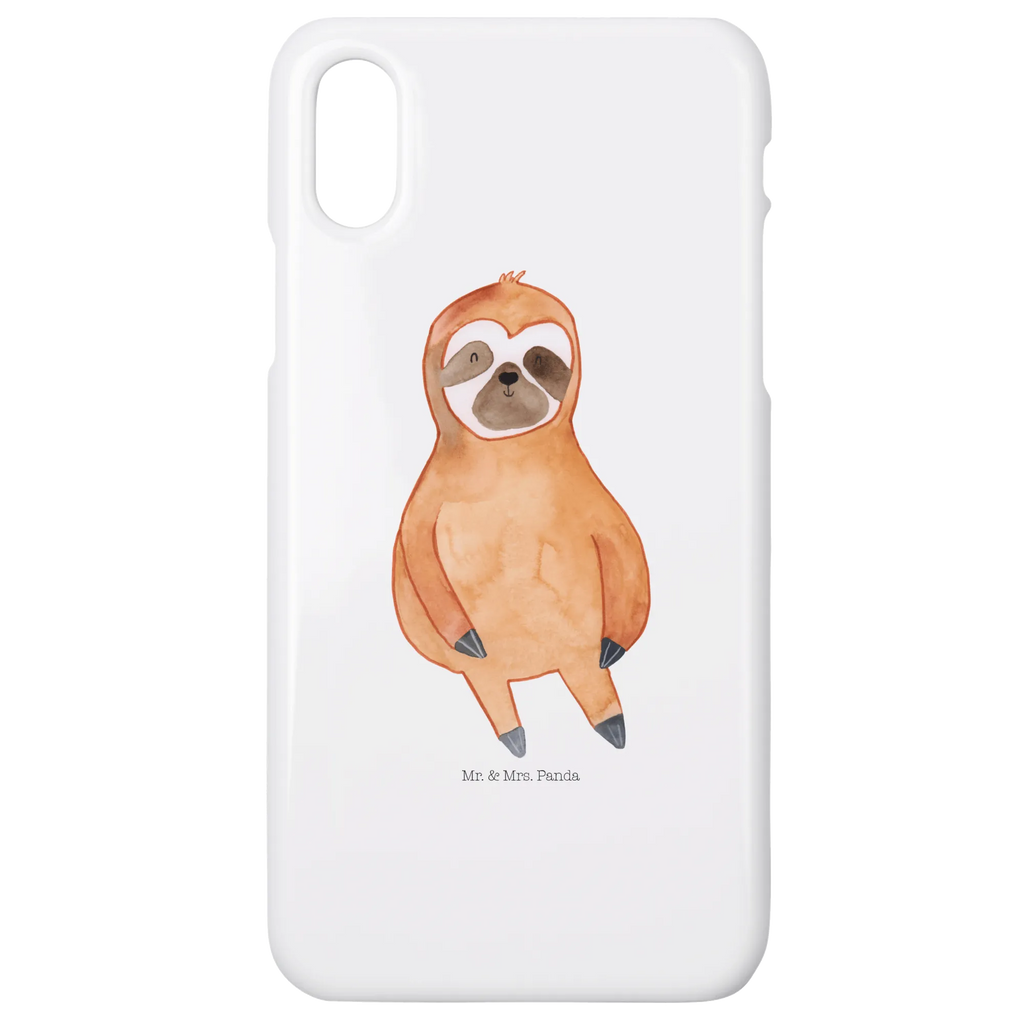 Handyhülle Faultier Zufrieden Iphone 10, Handy, Cover, Handy Case, Hülle, Handycover, Handyhülle, Iphone X, Faultier, Faultier Deko, Faultier Geschenk, Pause, faul, Gelassenheit, Lieblingstier, Zufrieden, Ruhe, Glück, Frieden, Zufriedenheit, glücklich, Faultiere, Relaxen, Happy