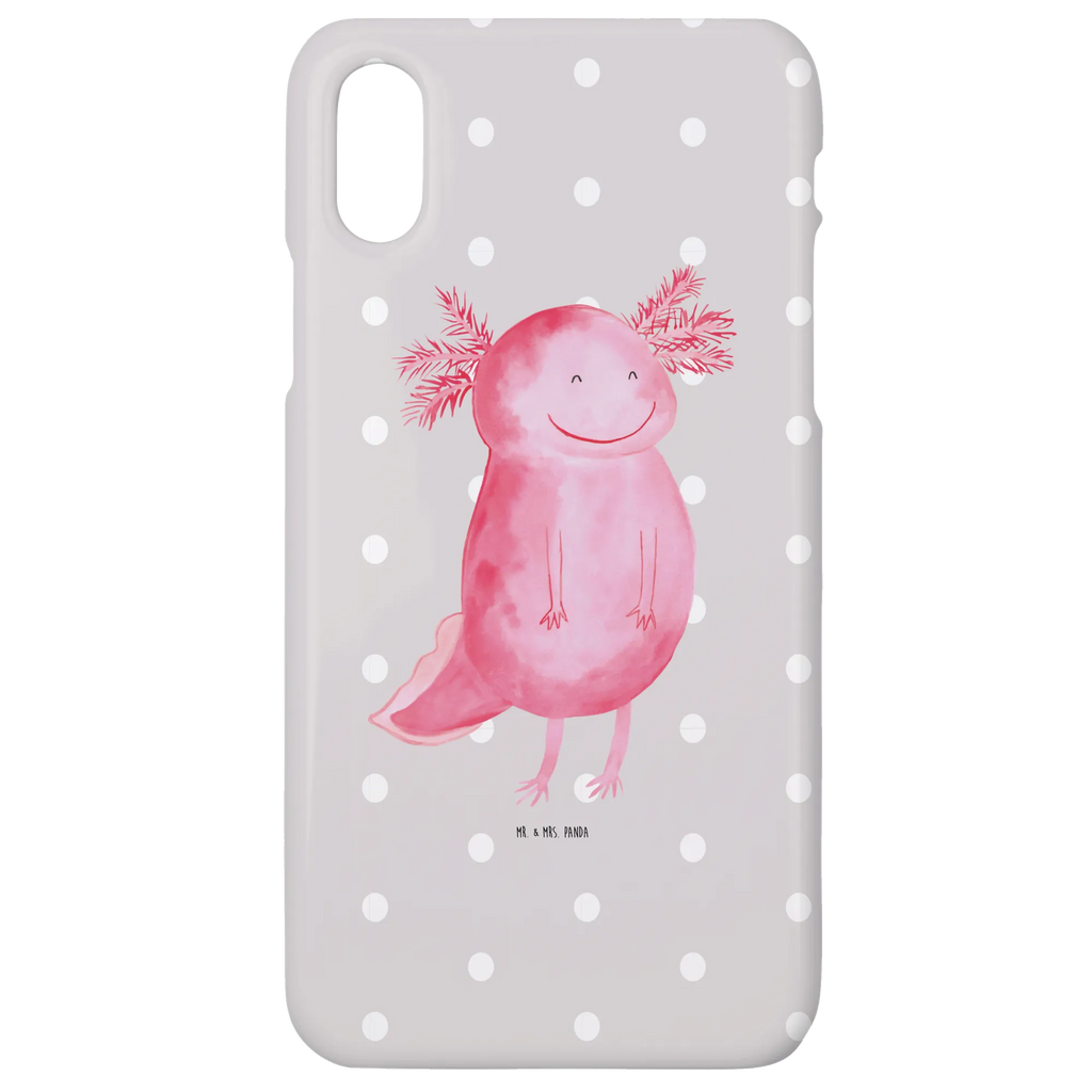 Phone case axolotl Happy case, Iphone 10, Iphone X, cover, mobile phone, mobile cover, mobile phone case, Axolotl, Axelotl, marine animals, Mexican walking fish, salamander, amphibian, motivation, good mood, tail, axolot, axolotl