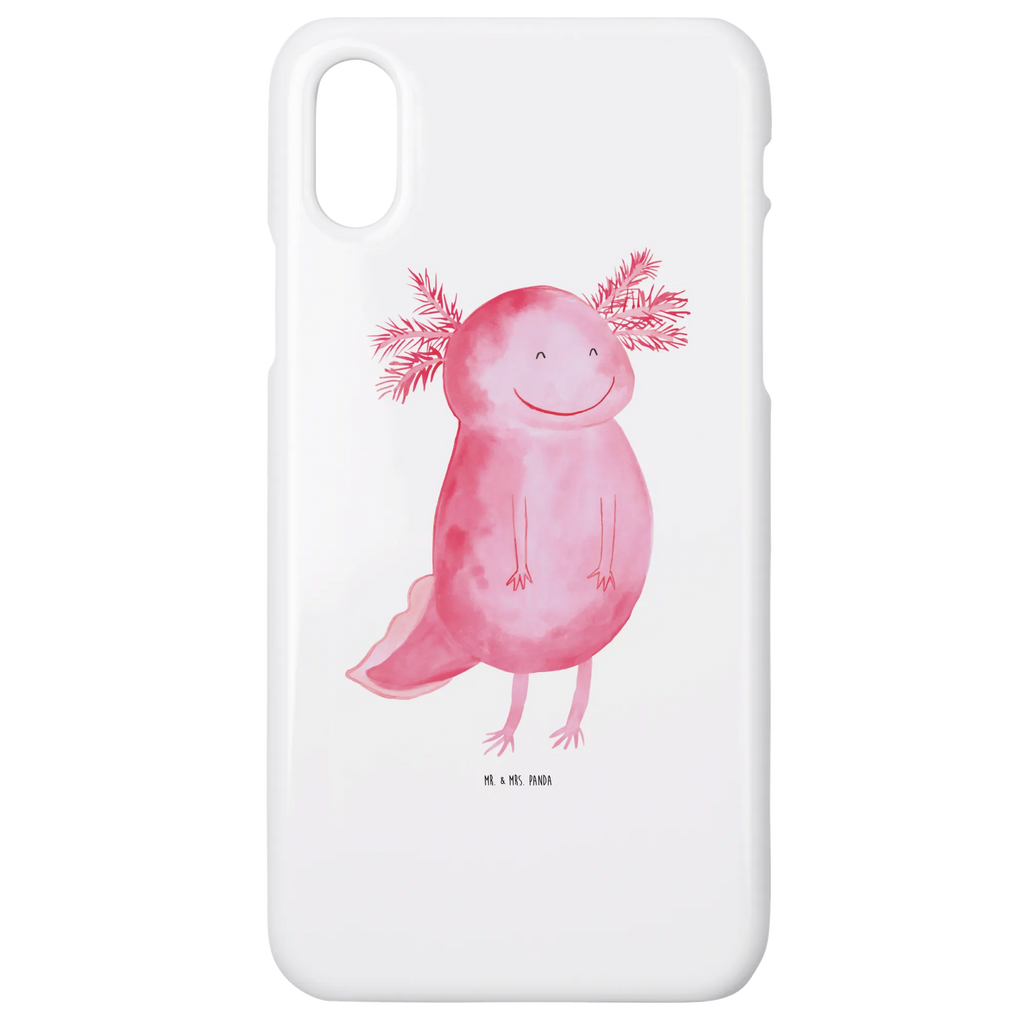 Phone case axolotl Happy case, Iphone 10, Iphone X, cover, mobile phone, mobile cover, mobile phone case, Axolotl, Axelotl, marine animals, Mexican walking fish, salamander, amphibian, motivation, good mood, tail, axolot, axolotl