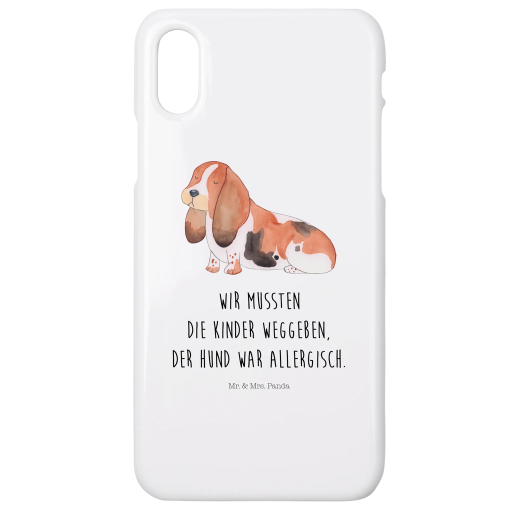 Etui na iPhone 11 pies Basset Hound Pies, motyw psa, zwierzę domowe, rasa psa, miłośnik zwierząt, właściciel psa, powiedzenia