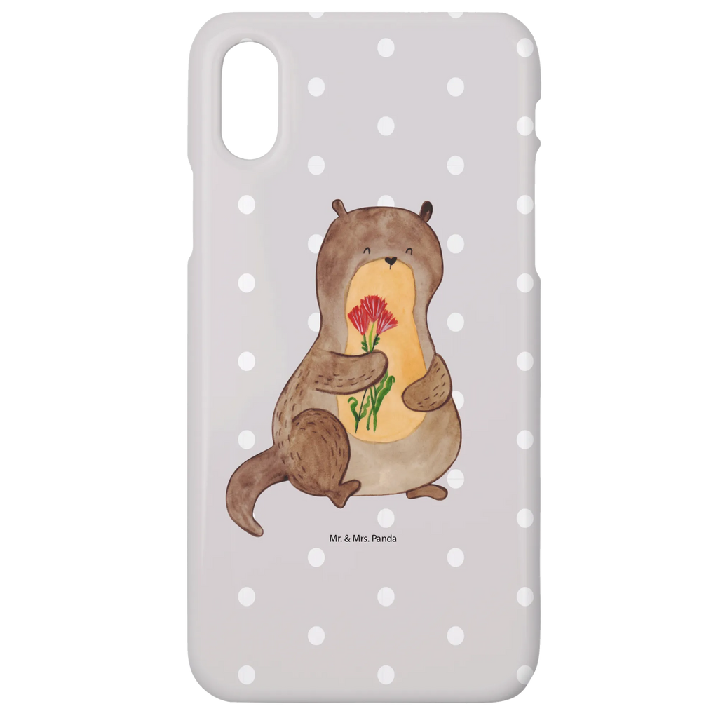 Phone case otter Bunch of flowers Iphone X, Handy Case, Handycover, Iphone 10, Handyhülle, Cover, Hülle, Handy, Otter, Seeotter, Fischotter, Otter Seeotter See Otter