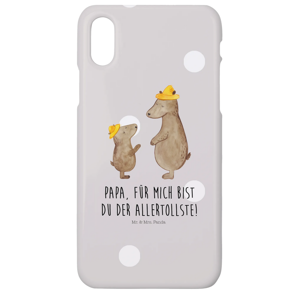Phone case Bears with hats Handy, Handycover, Iphone X, Hülle, Handyhülle, Iphone 10, Cover, Familie, Vatertag, Muttertag, Bruder, Schwester, Mama, Papa, Oma, Opa, Söhne, Bären, Kind, Vorbild, Dad, Bär, Lieblingsmensch, Daddy, Sohn, Vater-Sohn, Paps, Kinder, Family, Vater, Papi