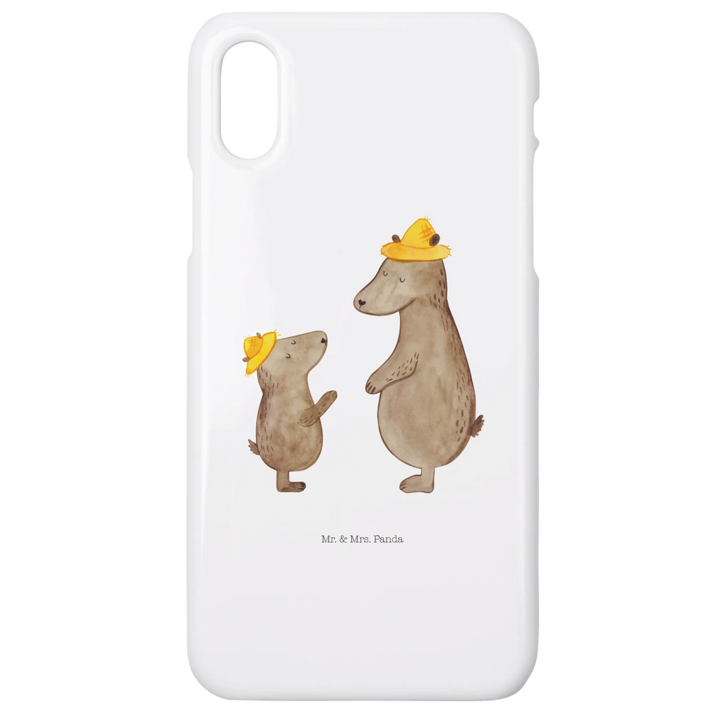 Phone case Bears with hats Handy, Handycover, Iphone X, Hülle, Handyhülle, Iphone 10, Cover, Familie, Vatertag, Muttertag, Bruder, Schwester, Mama, Papa, Oma, Opa, Söhne, Bären, Kind, Vorbild, Dad, Bär, Lieblingsmensch, Daddy, Sohn, Vater-Sohn, Paps, Kinder, Family, Vater, Papi