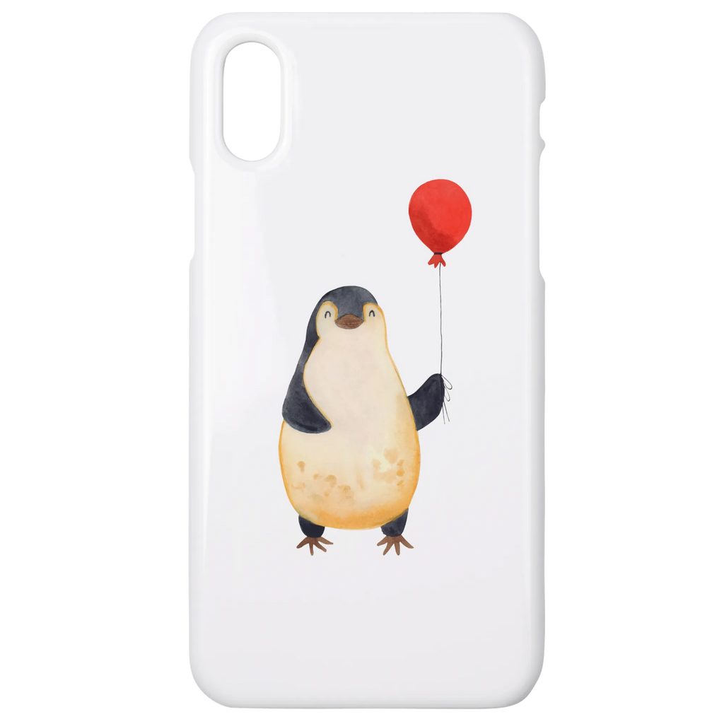 Etui na iPhone 10 pingwin balon Handycover, Hülle, Handyhülle, Cover, Handy Case, Iphone 10, Iphone X, Handy, Pinguin, Pinguine, Glück, Tagträume, Beste Freundin, Neues Leben, Neustart, Geschenkidee, Liebe, Motivation, Luftballon, Geschenk Freundin, Lebenslust