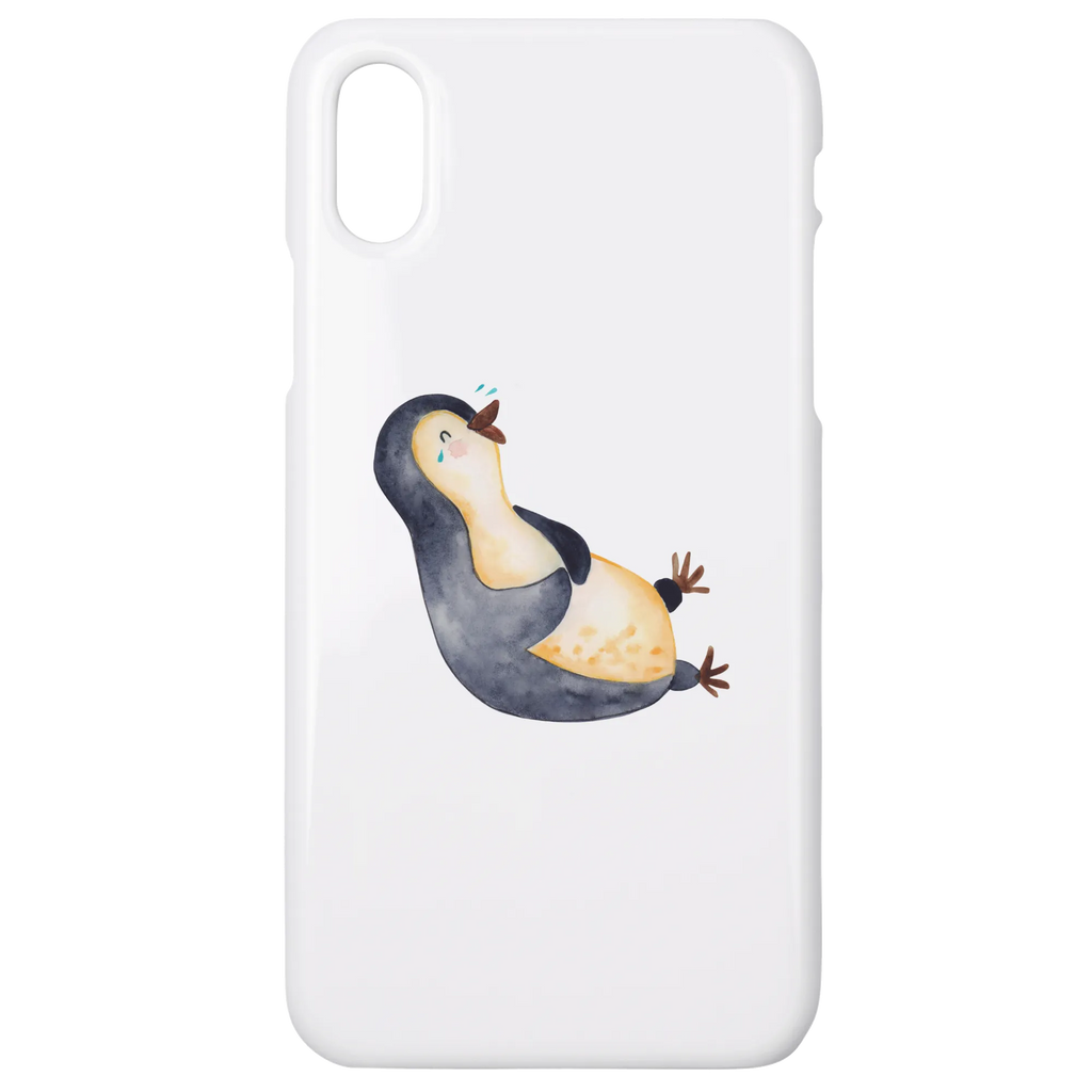 Handyhülle Pinguin Lachen Hülle, Handy Case, Iphone 10, Handy, Handycover, Cover, Handyhülle, Iphone X, Pinguin, Lachen, Pinguine, Fröhlich, Optimismus, Lustiger Spruch, Fröhlichkeit, Humor