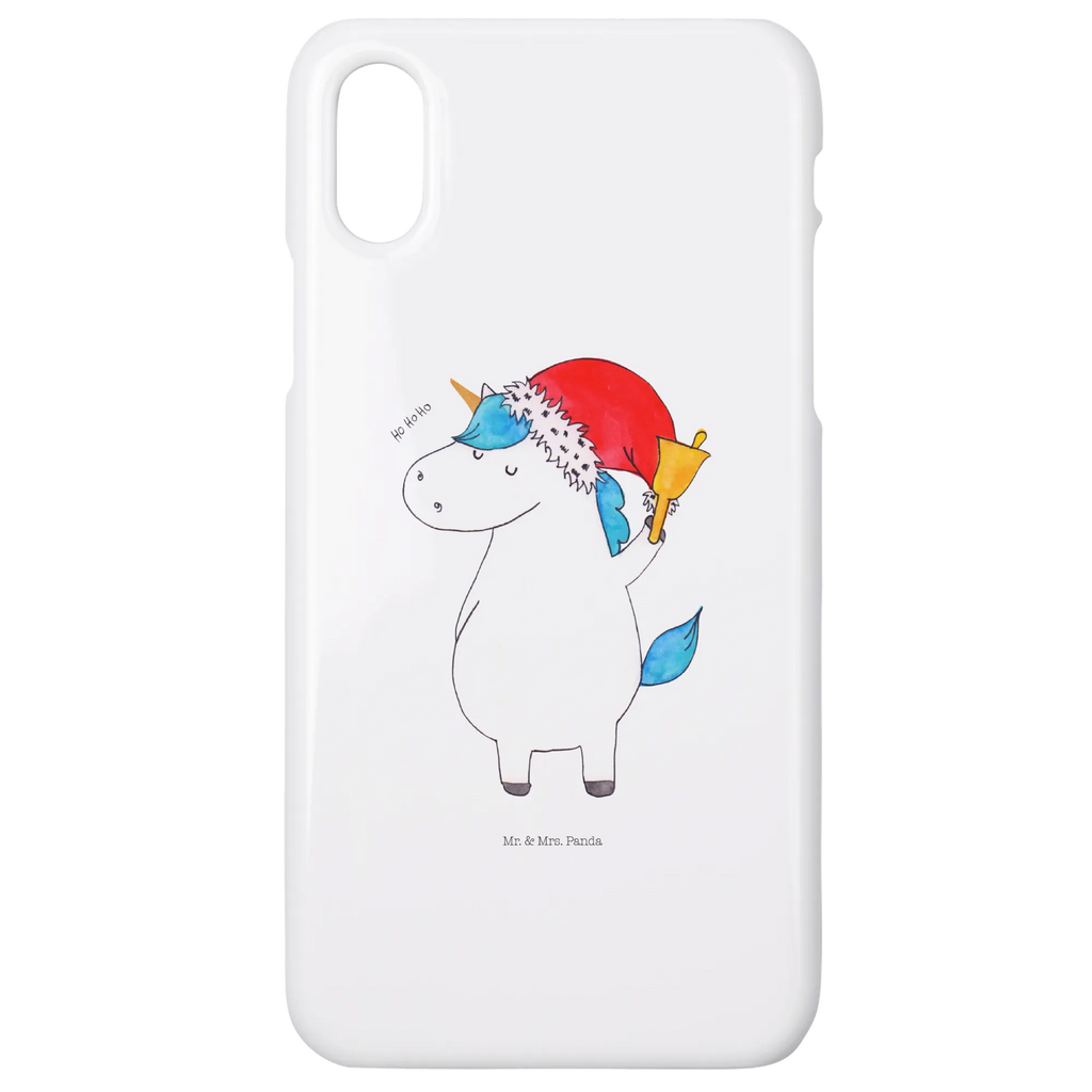 Phone case unicorn Santa Claus Iphone X, Hülle, Iphone 10, Handycover, Handy, Handy Case, Handyhülle, Cover, Einhorn Deko, Einhörner, Unicorn, Einhorn, Wunschzettel, Feenstaub, Weihnachtsmann, Schoki, Schokolade, Weihnachten, Wunschliste, Gin, Nikolaus