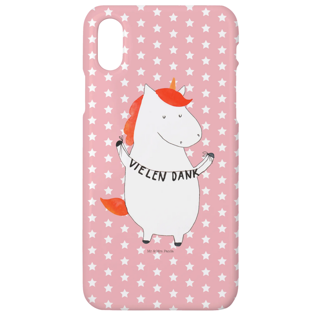 Etui na iPhone 10 Jednorożec Dziękuję Cover, Handy Case, Handycover, Iphone X, Handy, Iphone 10, Hülle, Handyhülle, Einhorn, Einhorn Deko, Einhörner, Unicorn, Danke, Dankeschön, vielen Dank, Danksagung
