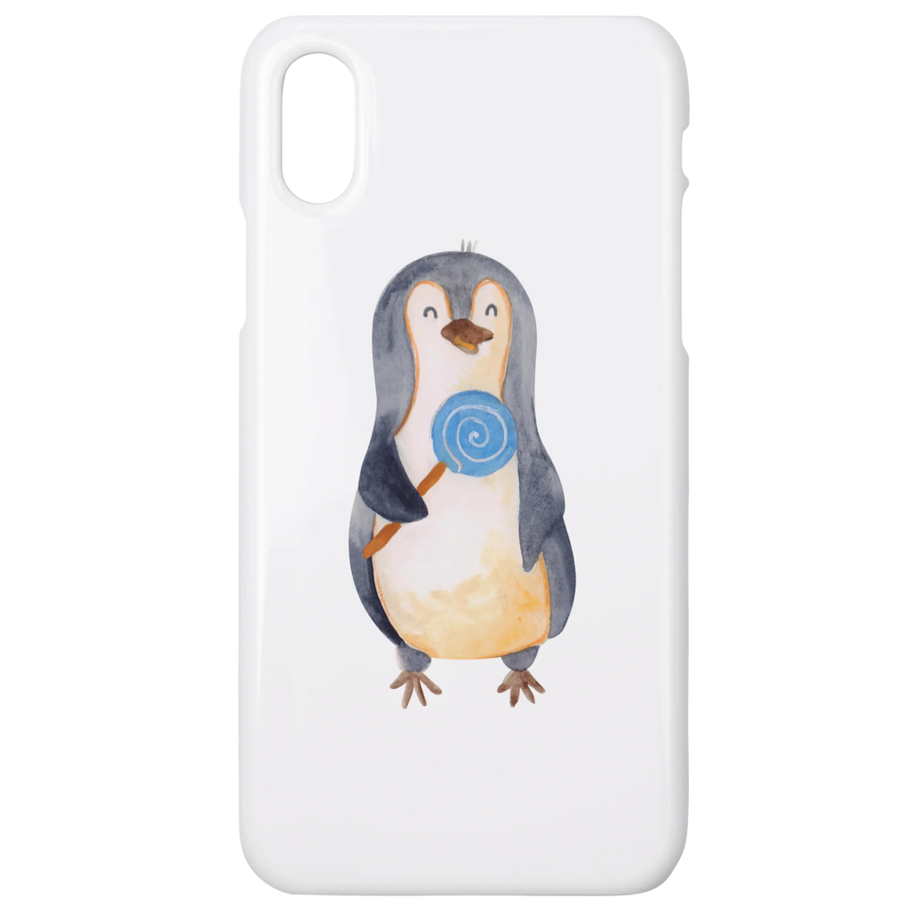 Etui na iPhone 10 pingwin lizak Pinguin