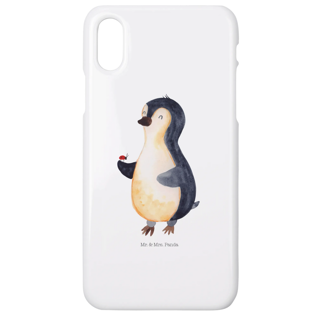 Etui na iPhone 10 Pingwin biedronka Iphone 10, Cover, Handy, Iphone X, Handyhülle, Hülle, Handycover, Pinguin, Pinguine, Freude, Liebe, Wunder, Lebensfreude, Glück, Marienkäfer