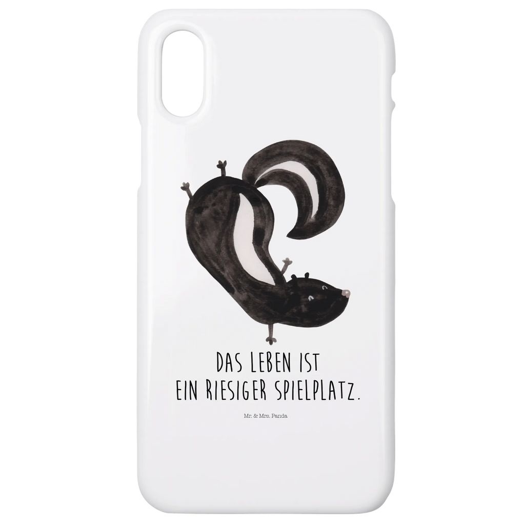Phone case skunk handstand Handycover, Iphone 10, Handy, Iphone X, Handy Case, Hülle, Cover, Handyhülle, Stinktier, Skunk, Verpielt, Wildtier, Stinker, Kind, Stinki, Raubtier, Spielplatz