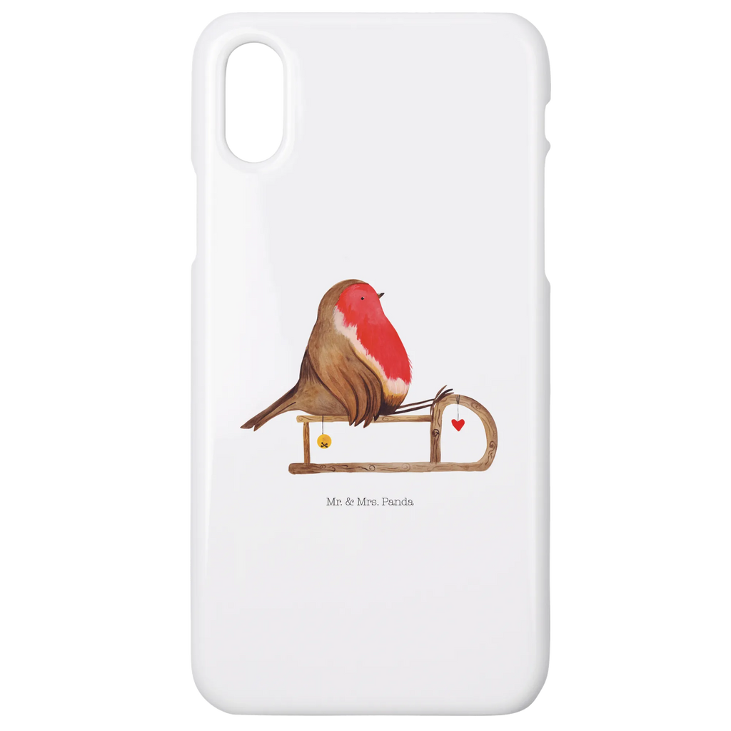Phone case robin Sleds cover, mobile cover, Iphone 10, Iphone X, case, mobile phone, mobile phone case, Winter, Christmas, Christmas time, snow, bird, sleigh