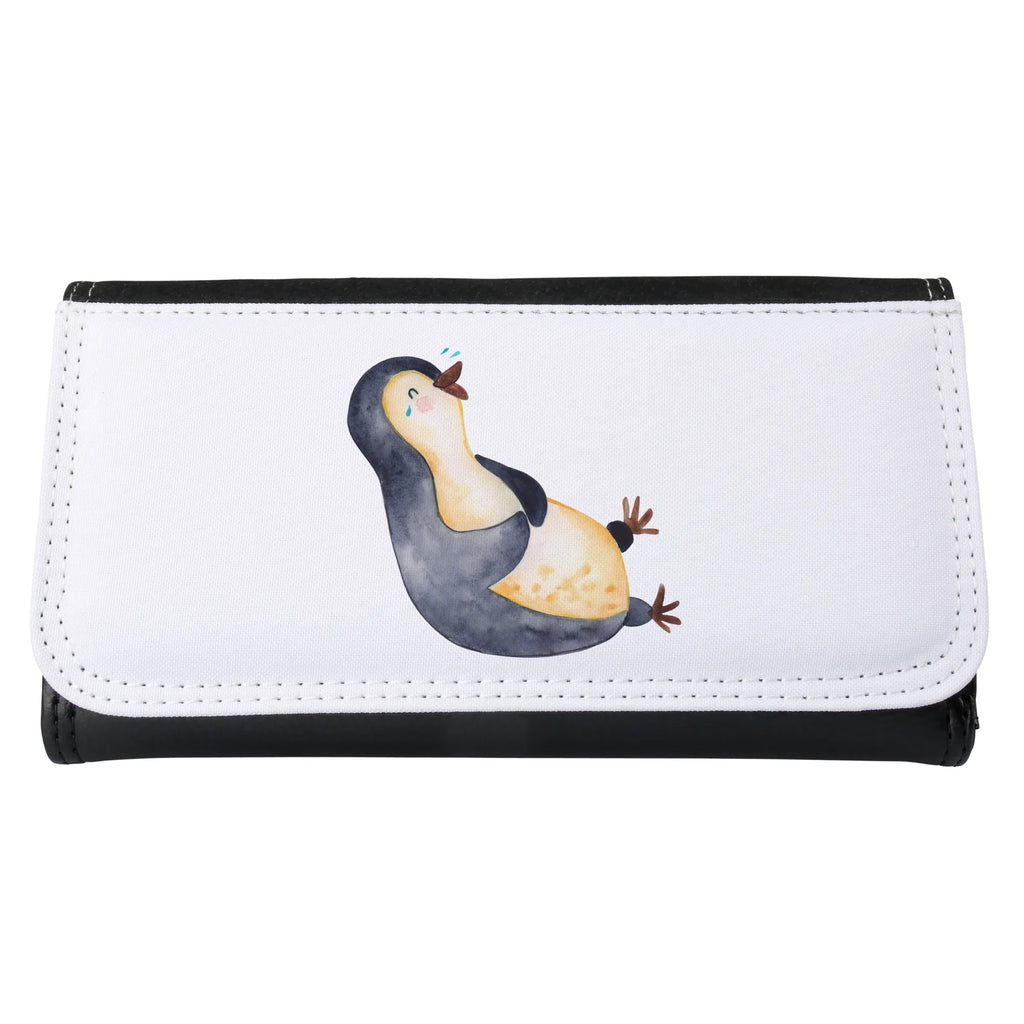 Ladies purse Penguin Laugh Wallet, Wallets, Large, Purse, Ladies, XXL, Penguin, North Pole, Winter, Penguins, Pinguin, Fröhlich, Pinguine, lustiger Spruch, Optimismus
