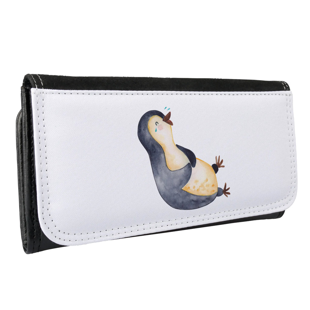 Ladies purse Penguin Laugh Wallet, Wallets, Large, Purse, Ladies, XXL, Penguin, North Pole, Winter, Penguins, Pinguin, Fröhlich, Pinguine, lustiger Spruch, Optimismus