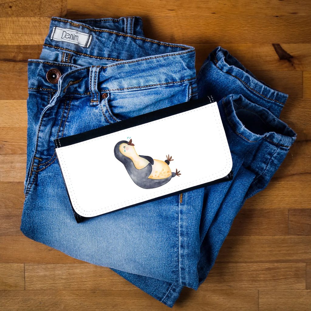 Ladies purse Penguin Laugh Wallet, Wallets, Large, Purse, Ladies, XXL, Penguin, North Pole, Winter, Penguins, Pinguin, Fröhlich, Pinguine, lustiger Spruch, Optimismus