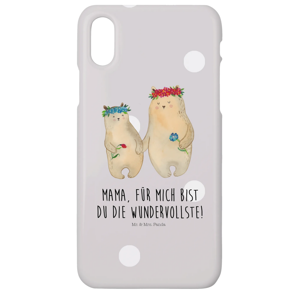 Handyhülle Bären mit Blumenkranz Iphone 10, Handyhülle, Hülle, Iphone X, Cover, Handy Case, Handycover, Handy, Vatertag, Bruder, Schwester, Opa, Familie, Muttertag, Mama, Oma, Papa, Kinder, Beste Mutter, Mami, Lieblingsmama, Tochter, Bär, Geschenk Mama. Muttertag, Weltbeste Mama, Family, Töchter, Bären, Lieblingsmensch, Kind, Mutti, Mutter, Vorbild