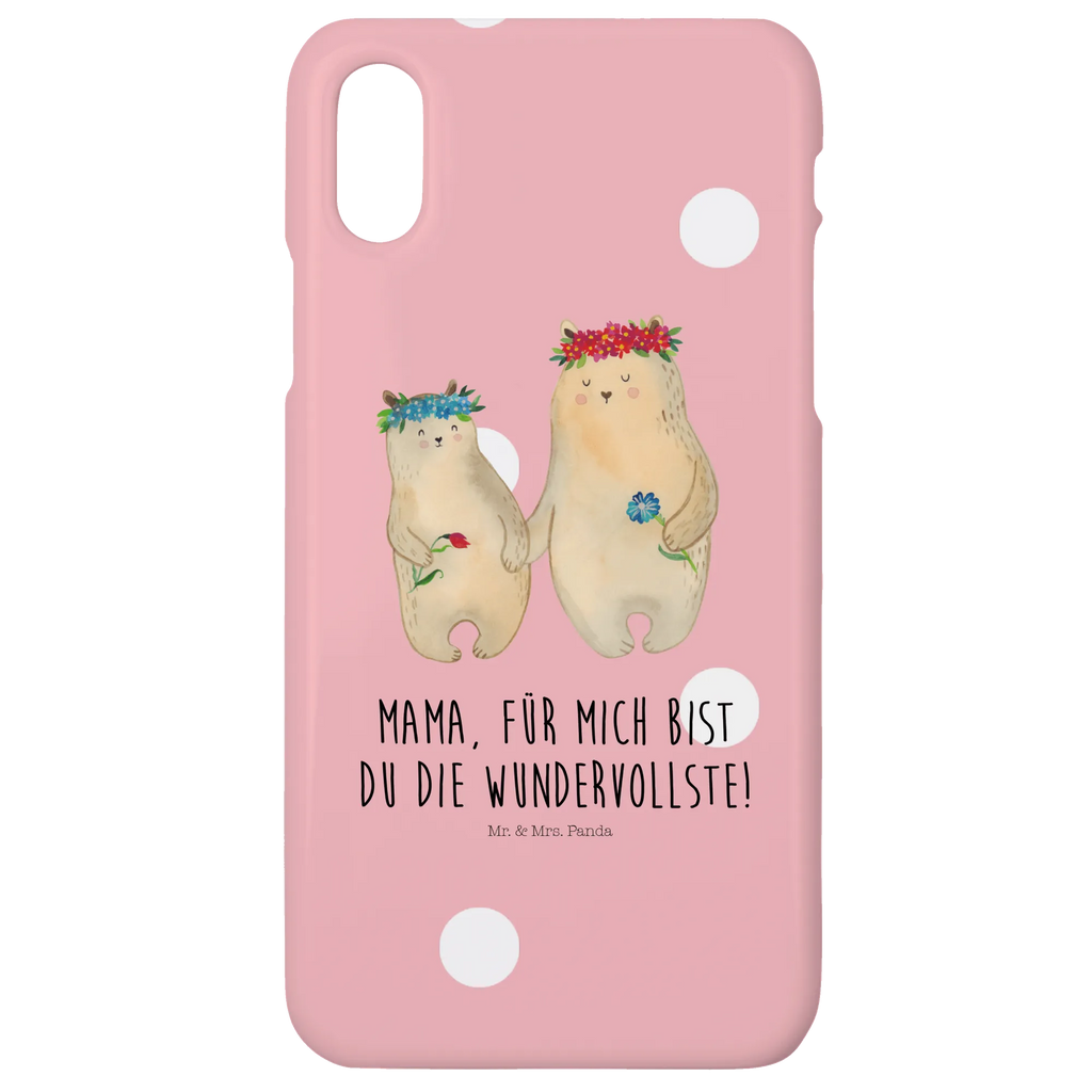 Handyhülle Bären mit Blumenkranz Iphone 10, Handyhülle, Hülle, Iphone X, Cover, Handy Case, Handycover, Handy, Vatertag, Bruder, Schwester, Opa, Familie, Muttertag, Mama, Oma, Papa, Kinder, Beste Mutter, Mami, Lieblingsmama, Tochter, Bär, Geschenk Mama. Muttertag, Weltbeste Mama, Family, Töchter, Bären, Lieblingsmensch, Kind, Mutti, Mutter, Vorbild