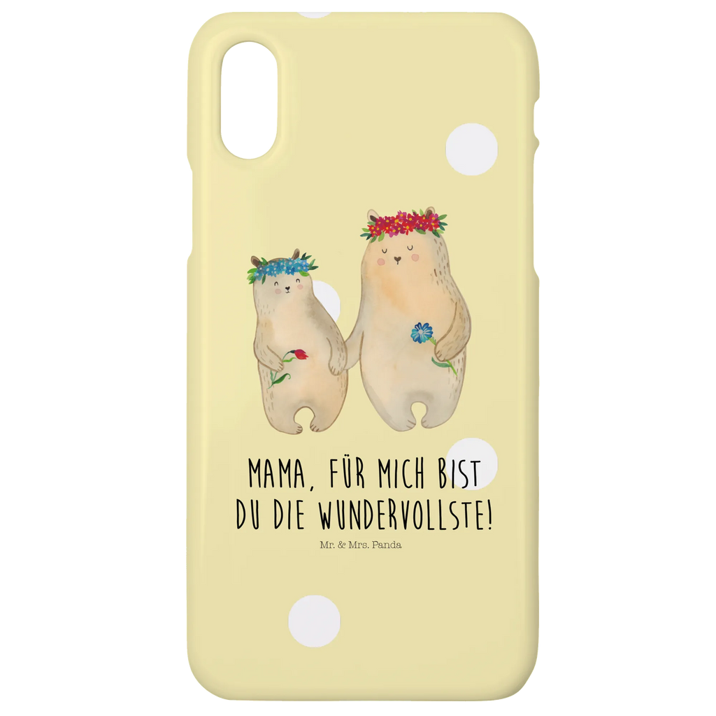 Handyhülle Bären mit Blumenkranz Iphone 10, Handyhülle, Hülle, Iphone X, Cover, Handy Case, Handycover, Handy, Vatertag, Bruder, Schwester, Opa, Familie, Muttertag, Mama, Oma, Papa, Kinder, Beste Mutter, Mami, Lieblingsmama, Tochter, Bär, Geschenk Mama. Muttertag, Weltbeste Mama, Family, Töchter, Bären, Lieblingsmensch, Kind, Mutti, Mutter, Vorbild