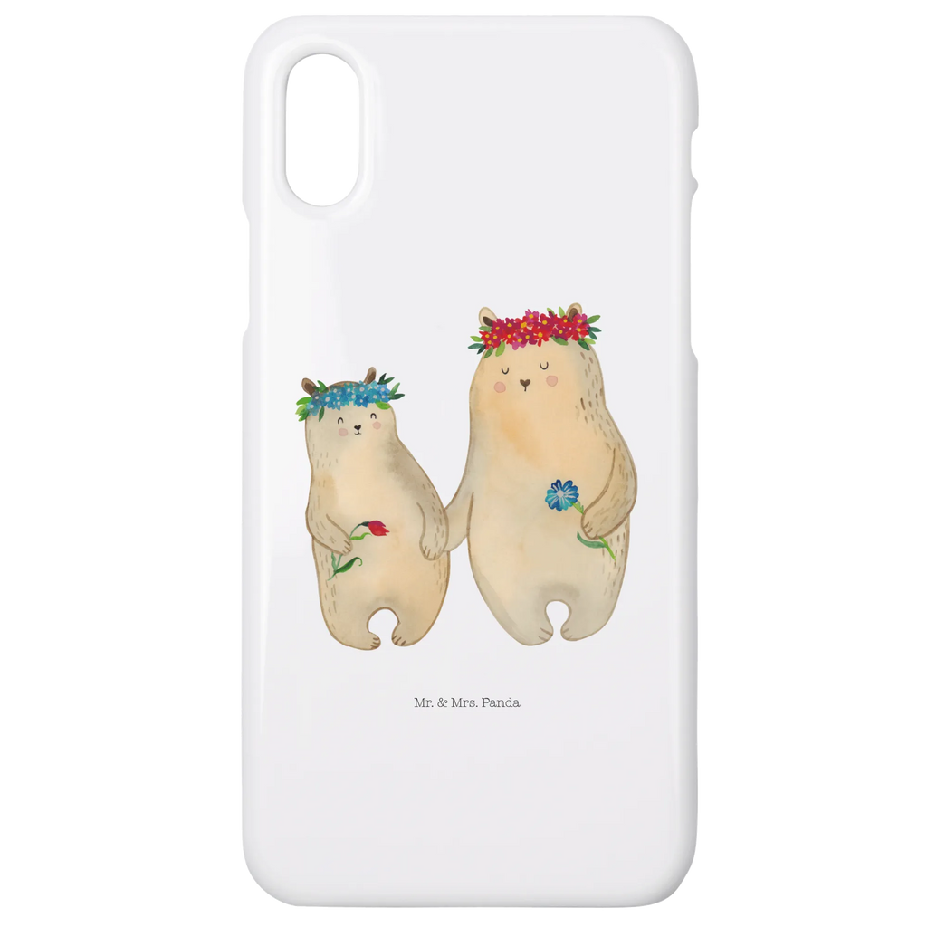 Handyhülle Bären mit Blumenkranz Iphone 10, Handyhülle, Hülle, Iphone X, Cover, Handy Case, Handycover, Handy, Vatertag, Bruder, Schwester, Opa, Familie, Muttertag, Mama, Oma, Papa, Kinder, Beste Mutter, Mami, Lieblingsmama, Tochter, Bär, Geschenk Mama. Muttertag, Weltbeste Mama, Family, Töchter, Bären, Lieblingsmensch, Kind, Mutti, Mutter, Vorbild