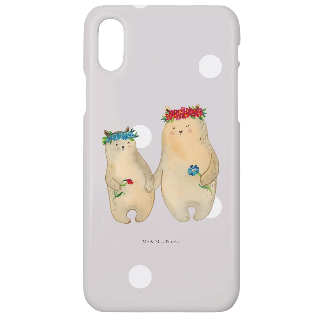 Handyhülle Bären mit Blumenkranz Iphone 10, Handyhülle, Hülle, Iphone X, Cover, Handy Case, Handycover, Handy, Vatertag, Bruder, Schwester, Opa, Familie, Muttertag, Mama, Oma, Papa, Kinder, Beste Mutter, Mami, Lieblingsmama, Tochter, Bär, Geschenk Mama. Muttertag, Weltbeste Mama, Family, Töchter, Bären, Lieblingsmensch, Kind, Mutti, Mutter, Vorbild