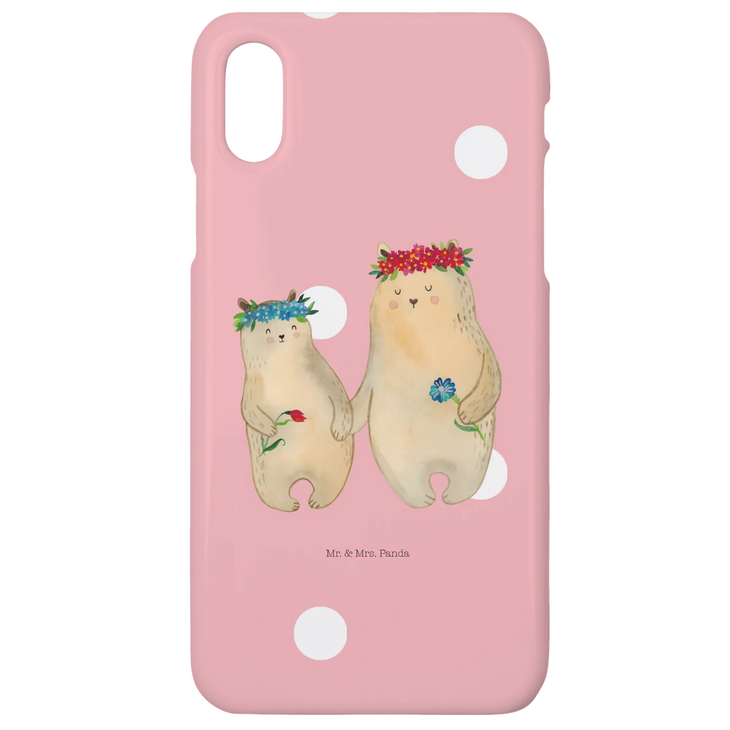Handyhülle Bären mit Blumenkranz Iphone 10, Handyhülle, Hülle, Iphone X, Cover, Handy Case, Handycover, Handy, Vatertag, Bruder, Schwester, Opa, Familie, Muttertag, Mama, Oma, Papa, Kinder, Beste Mutter, Mami, Lieblingsmama, Tochter, Bär, Geschenk Mama. Muttertag, Weltbeste Mama, Family, Töchter, Bären, Lieblingsmensch, Kind, Mutti, Mutter, Vorbild