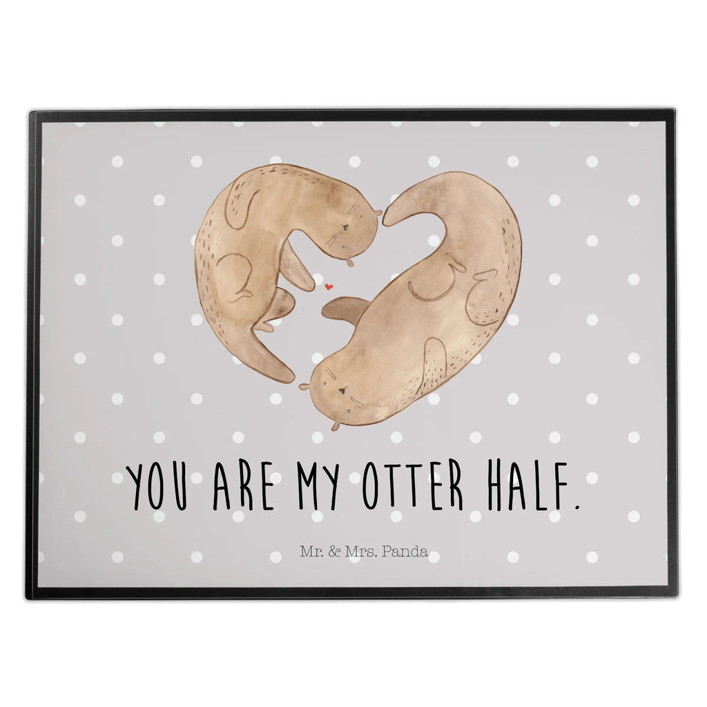 Schreibtischunterlage Otter Herz Schreibtisch Unterlagen, Schreibtischunterlage Groß, Büroartikel, Schreibtischauflage, Schreibunterlage, Schreibwaren, Bürobedarf, Otter, Fischotter, Seeotter, Bessere Hälfte, Hochzeitstag, Liebesgeschenk, Verlobung, Liebe, Jahrestag, gemeinsames Leben, Herz, Love you, Liebesbeweis