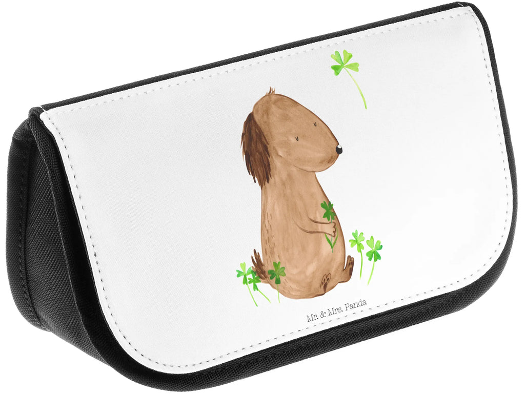 Cosmetics bag Dog shamrock Cosmetic bag, Wallet, Sludge bag, Toilet bag, Cosmetics, Make-up bag, Bag, Mudflap case, dog, mutt, hound, woof, dog mama, dog breed, love dogs, love for dogs, dog decorative items, bag with dog print, funny gifts for dog owners, what do you give a dog lover, Christmas gifts for dogs, gifts for dogs, dog sayings, cloverleaf, lucky charm, Dog, new beginning, self-love, daydreams, mindfulness, motivation, happiness, gift