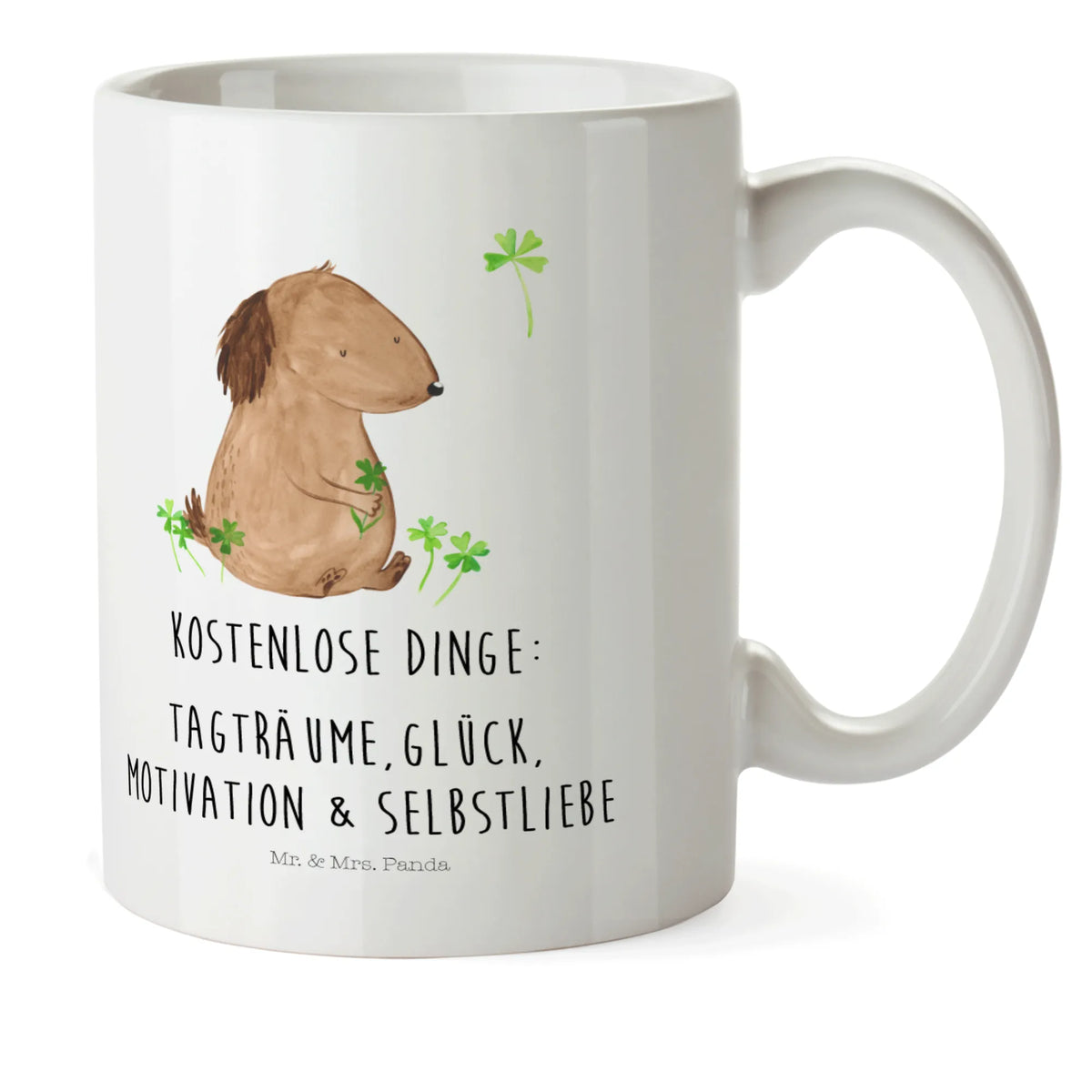 Kindertasse Hund Kleeblatt