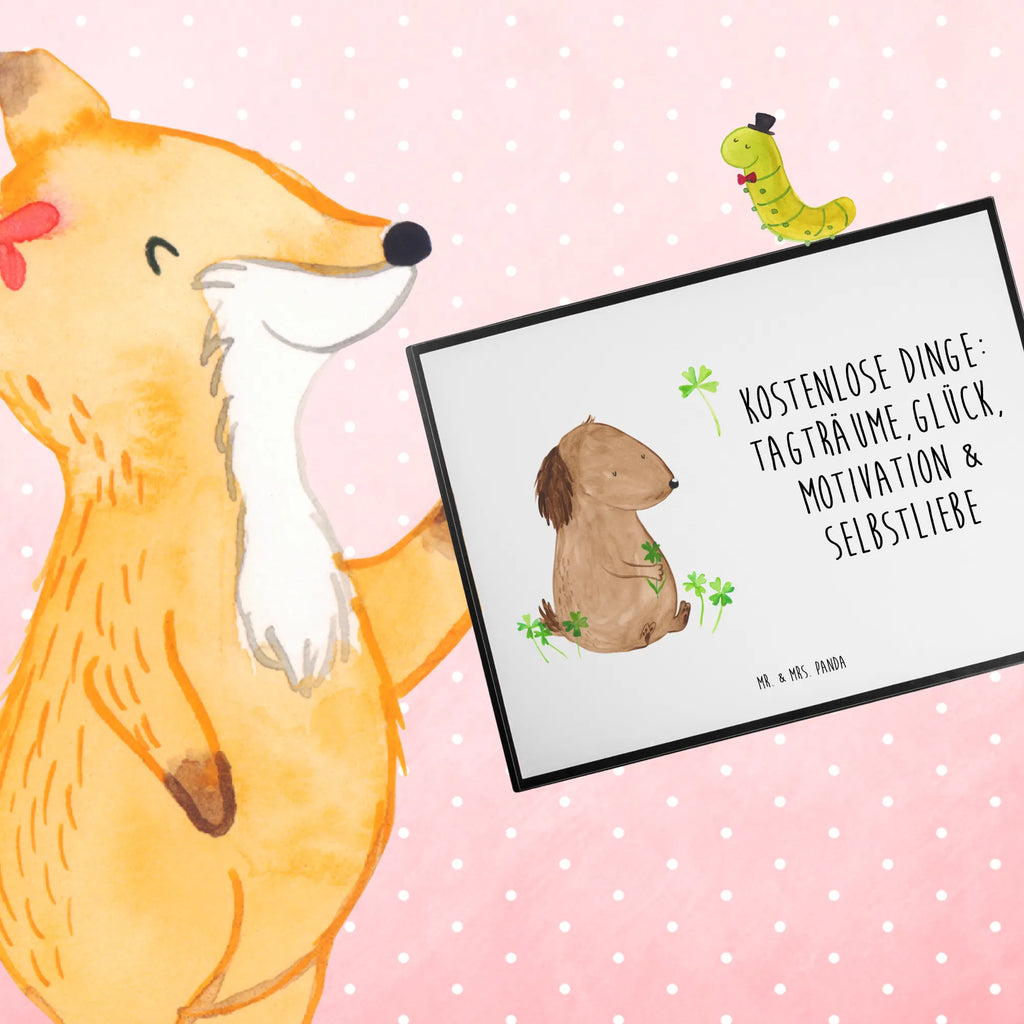 Podkładka na biurko pies koniczyna Pies, motyw psa, zwierzę domowe, rasa psa, miłośnik zwierząt, właściciel psa, powiedzenia