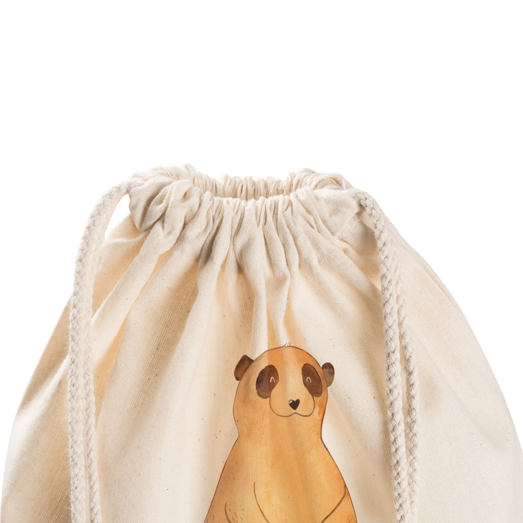 Drawstring bag Meerkat jute bag, carrier bag, hipster, sports bag, gym bag, bag, Africa, World trip, Traveling, Travel, Africa trip, Road trip, Meerkat, Saying