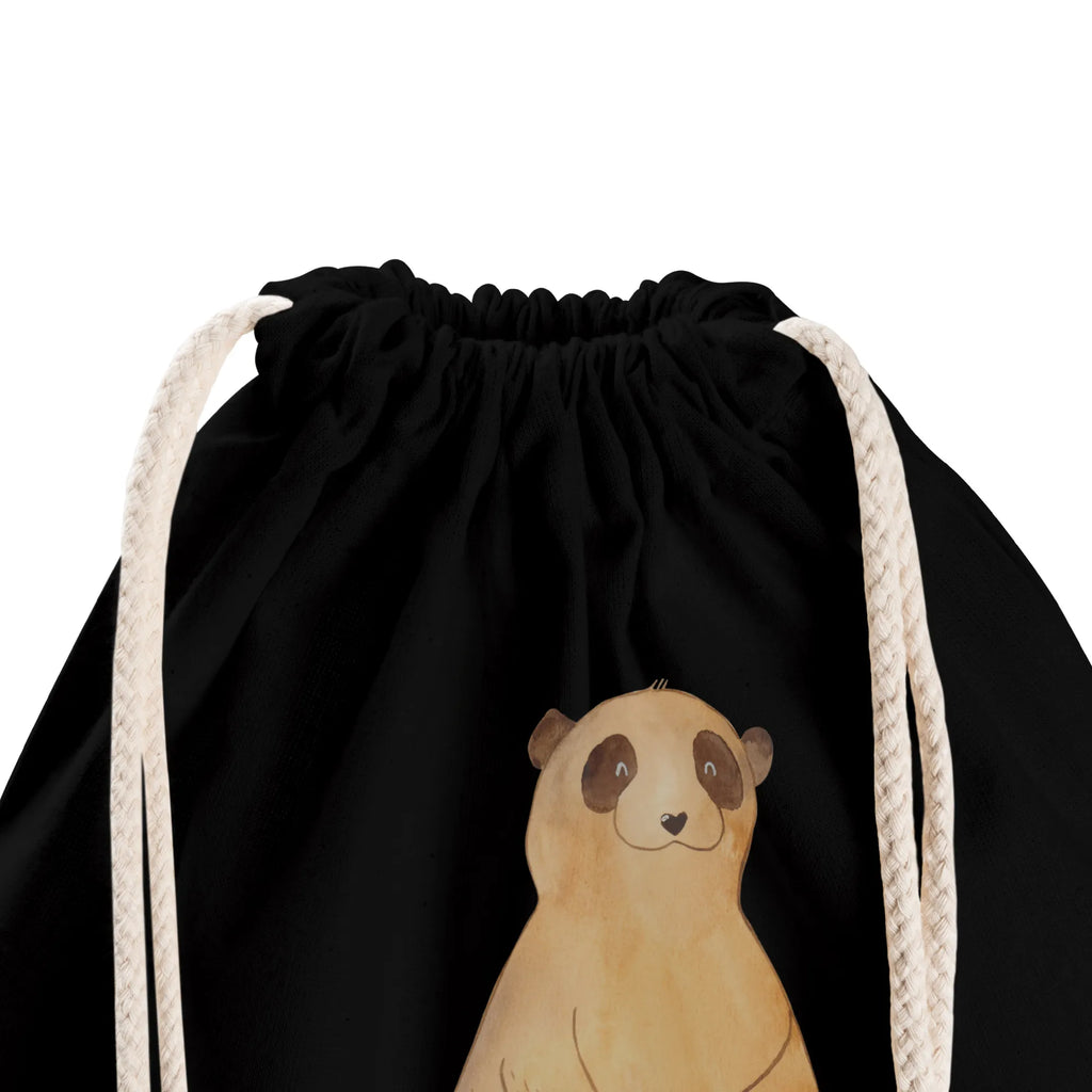 Drawstring bag Meerkat jute bag, carrier bag, hipster, sports bag, gym bag, bag, Africa, World trip, Traveling, Travel, Africa trip, Road trip, Meerkat, Saying