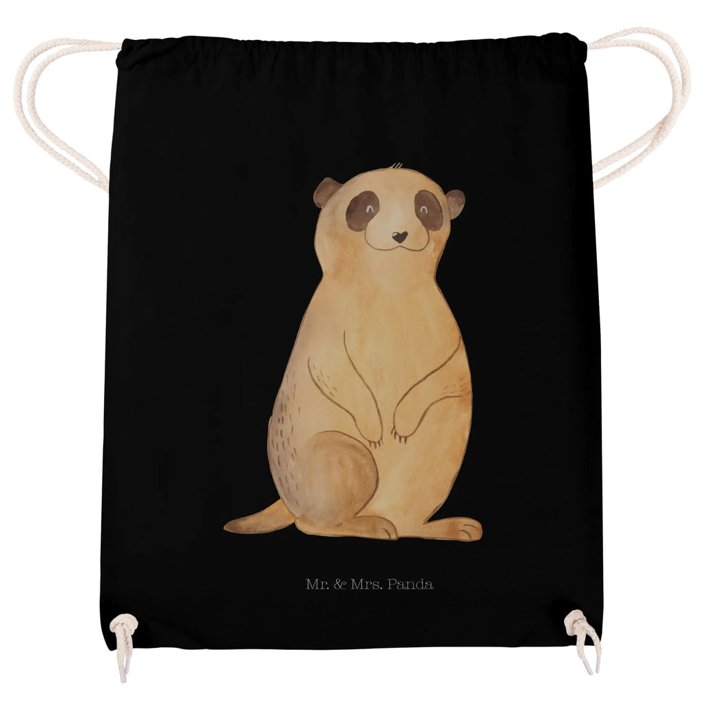 Drawstring bag Meerkat jute bag, carrier bag, hipster, sports bag, gym bag, bag, Africa, World trip, Traveling, Travel, Africa trip, Road trip, Meerkat, Saying