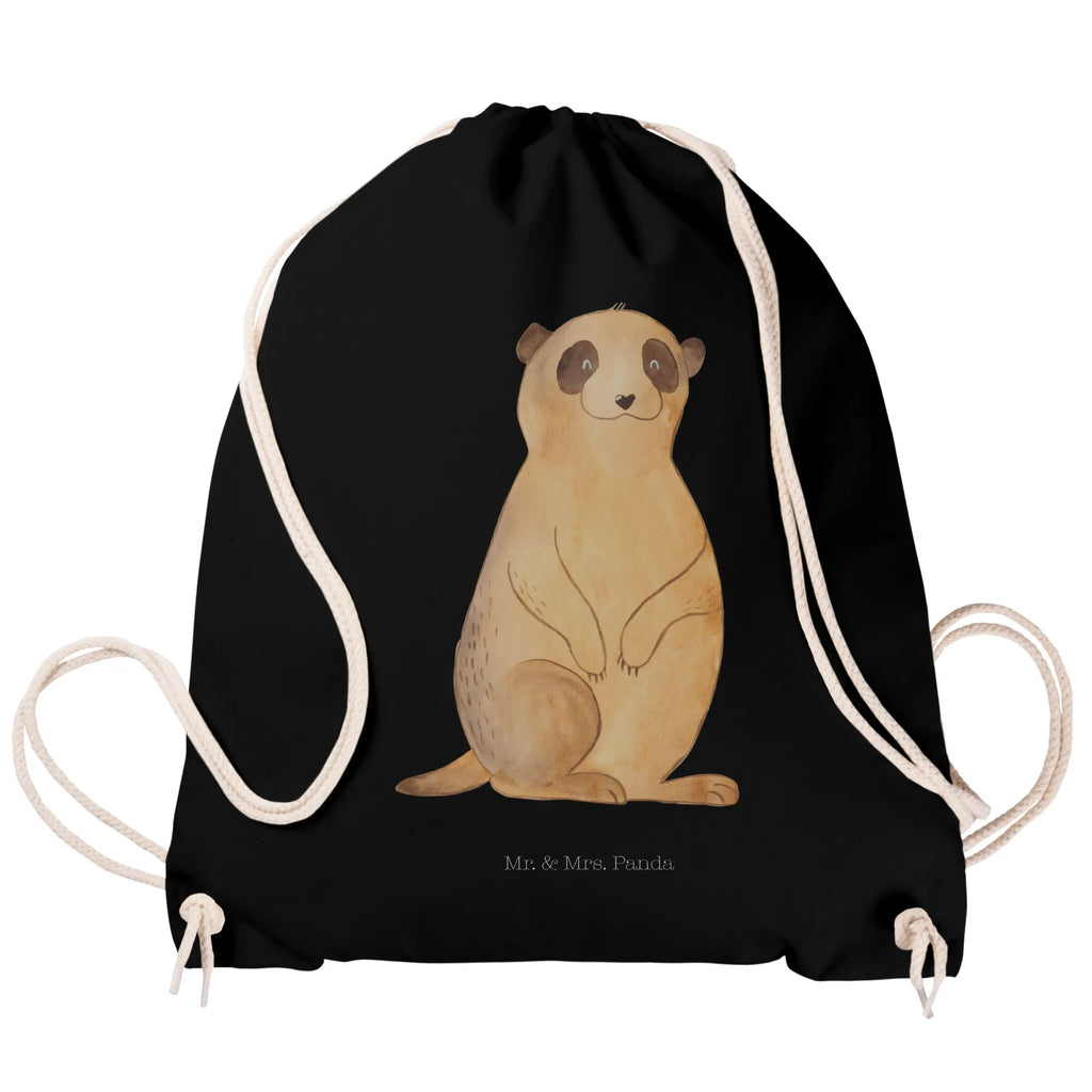 Drawstring bag Meerkat jute bag, carrier bag, hipster, sports bag, gym bag, bag, Africa, World trip, Traveling, Travel, Africa trip, Road trip, Meerkat, Saying