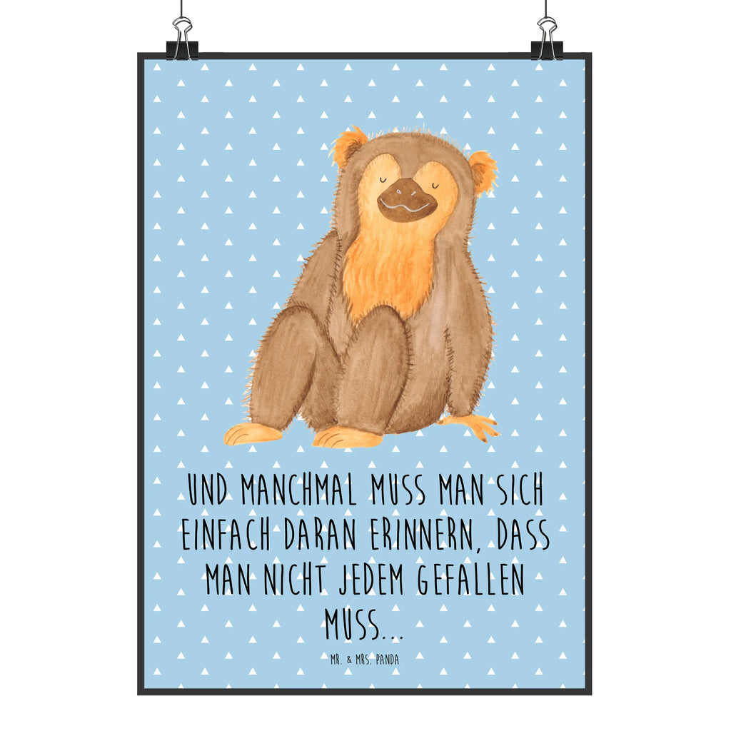 Poster Monkey wanddruck, Plakat, Mr. & Mrs. Panda Poster, Wandposter, kunst für die wand, drucke, Bild für Wand, Posterdruck, Wandbild, Deko Bild, Poster, Wandschmuck, wandkunst, kunstposter, Designposter, Wanddekoration, grafikposter, kunstdruck poster, Wanddeko Bild, Bild, Kunstdruck, wanddeko, Wildtiere, Afrika, Motivation, Selfcare, Äffchen, Selbstliebe, Liebe, Respekt, Affen, Selbstbewusstsein, Selbstachtung, Affe