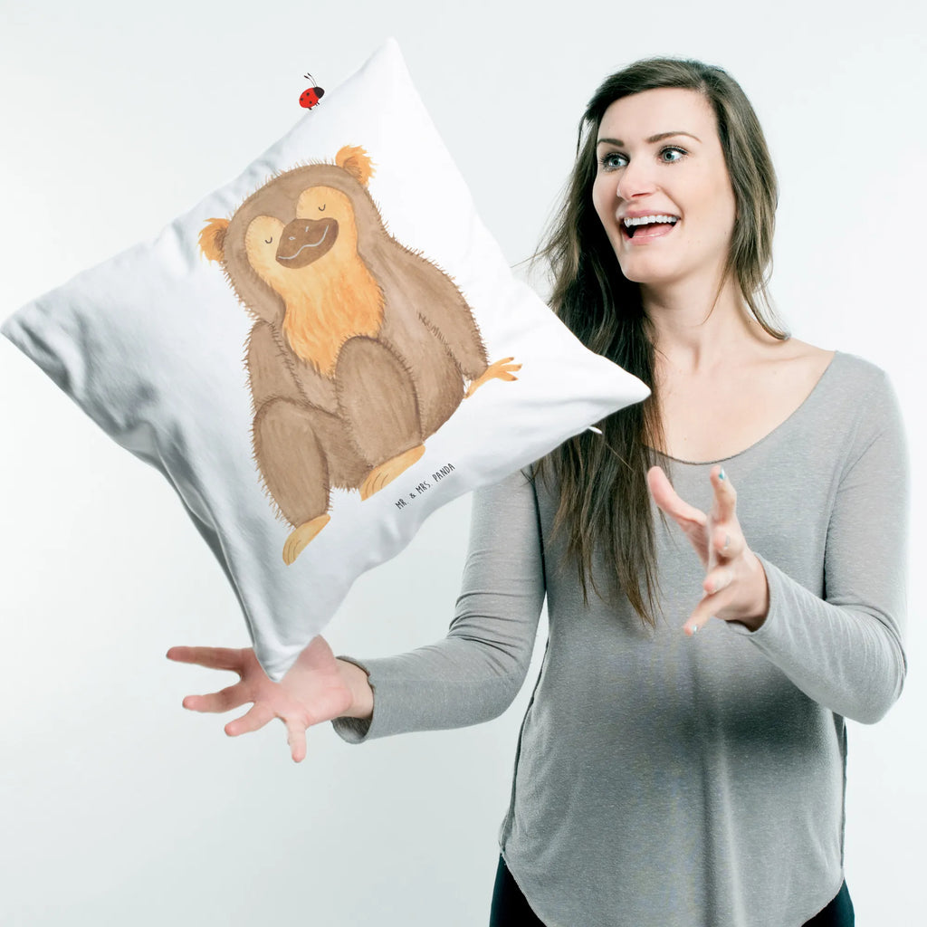 Cushion Monkey Pillow, bed, soft, cushion, couch, pillows, bedroom, 40 x 40, settee, sofa, pad, 40x40, pillow case, fluffy, Africa, monkey, self-esteem, respect, love, monkeys, self-confidence, motivation, selfcare, self-love