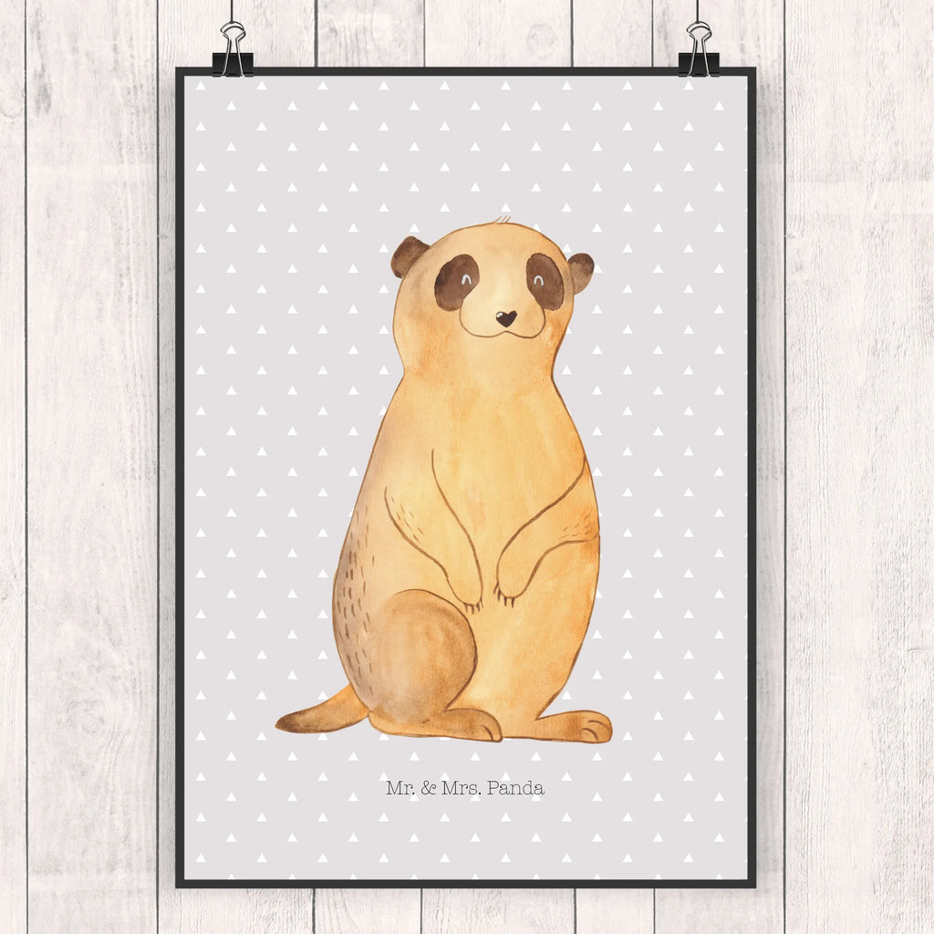 Poster Meerkat Wandposter, kunstdruck poster, kunst für die wand, wanddeko, Kunstdruck, Mr. & Mrs. Panda Poster, wanddruck, grafikposter, Designposter, Deko Bild, wandkunst, Plakat, Posterdruck, kunstposter, Bild, Bild für Wand, Wandbild, Wandschmuck, Wanddekoration, Wanddeko Bild, Poster, drucke, Wildtiere, Afrika, Traveling, Afrikareise, Erdmännchen, Roadtrip, Spruch, Weltreise, Reisen