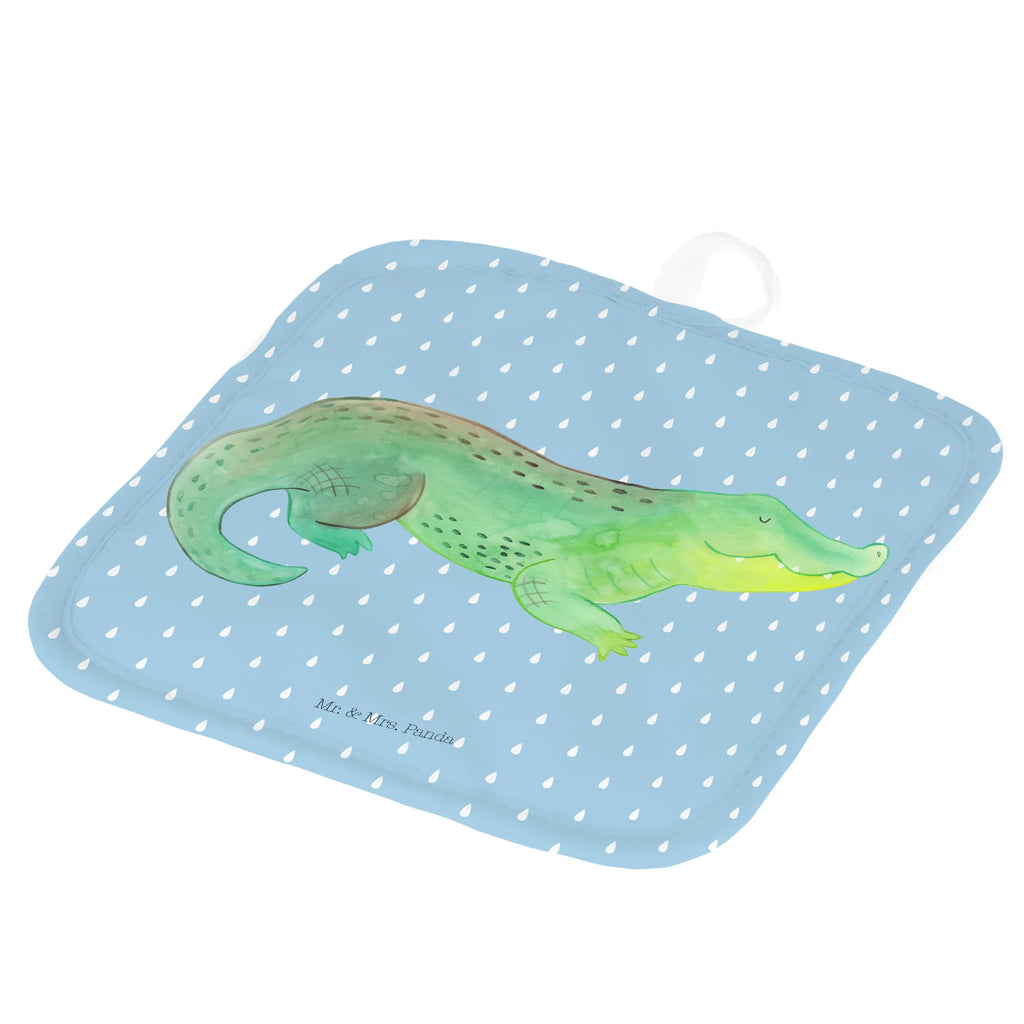 2-elementowy zestaw podkładek pod garnki Krokodyl Topflappen Set, Topflappenset, 2er Set Topflappen, Topflappen 2er Set, Topfuntersetzer, Topflappen, topfhalter, Topfhandschuhe, Urlaub, Meer, Meerestiere, Beste Freundin, Abenteuerlust, Krokodil, Verrückt sein, Lieblingsmensch, Freundin, Spontan sein, Reiselust, Krokodile