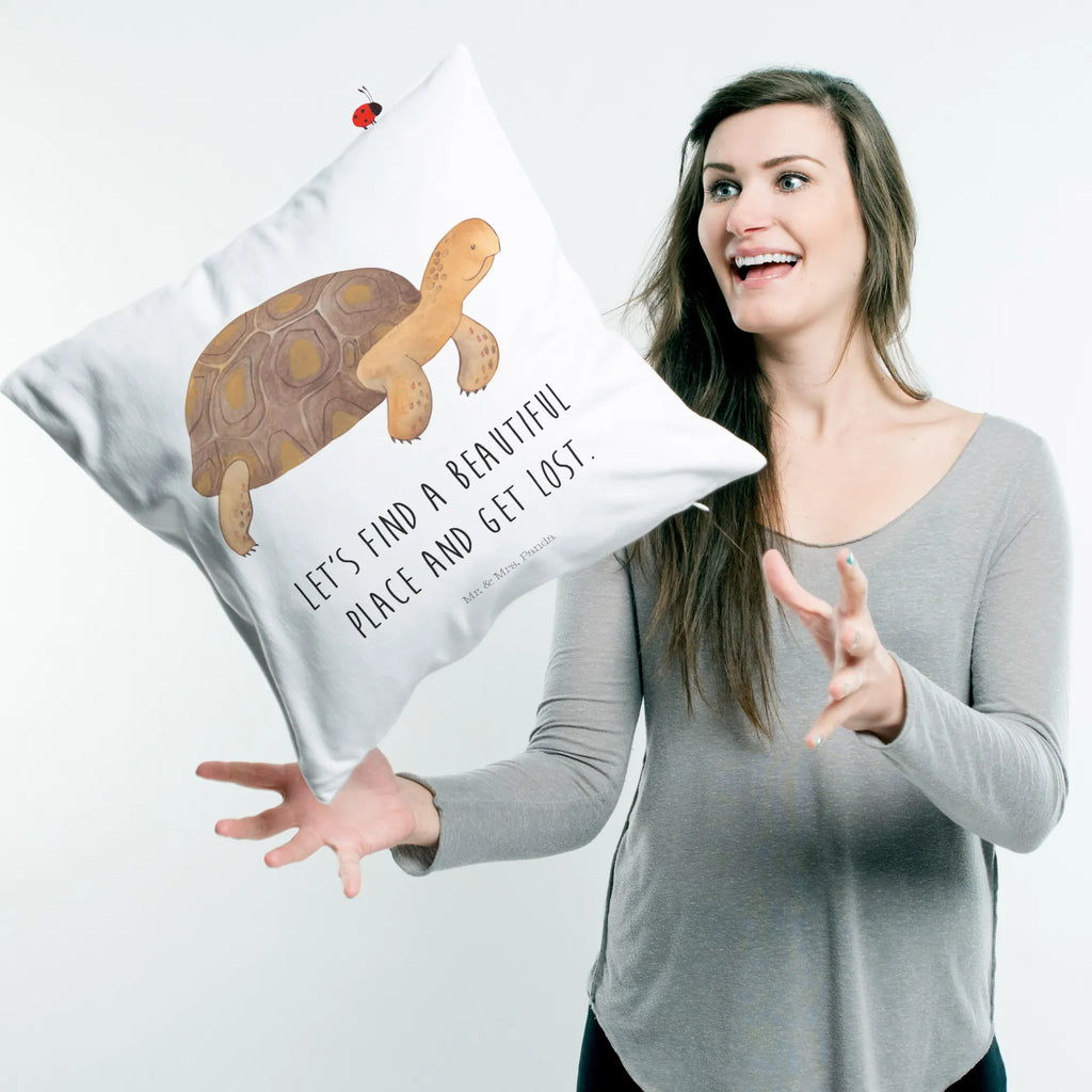 40x40 poduszka Żółw maszerować Zwierzeta morskie, Morze, Wakacje