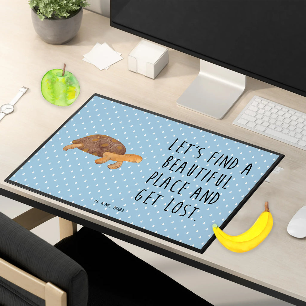 Schreibtischunterlage Schildkröte Marschieren Schreibtisch Unterlagen, Büroartikel, Schreibwaren, Schreibunterlage, Schreibtischauflage, Schreibtischunterlage Groß, Bürobedarf, Meerestiere, Meer, Urlaub, Motivation, Inspiration, get lost, Reiselust, Neustart, Schildkröte, Schildkröten, Lieblingsmensch, Abenteuer