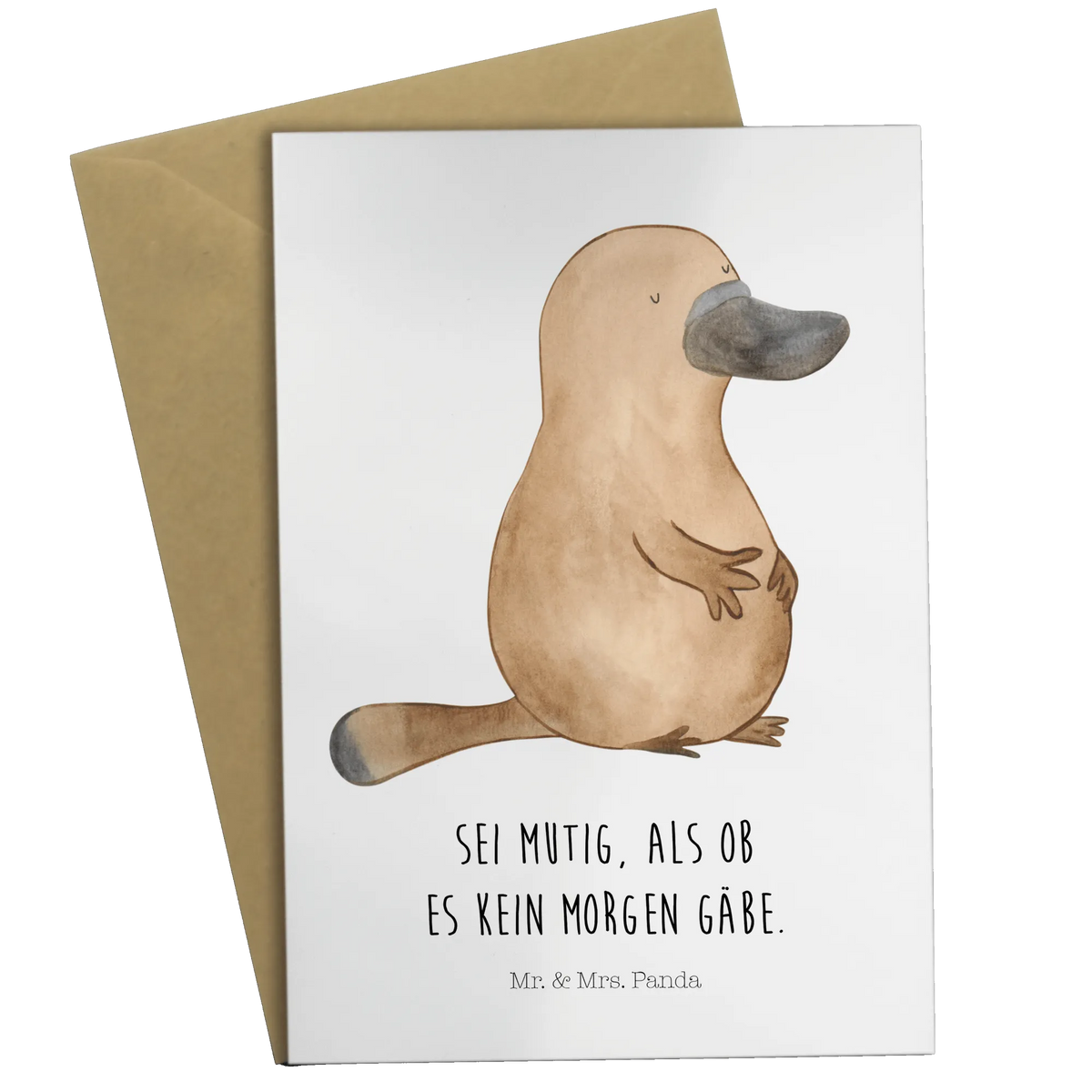 Grußkarte Schnabeltier Mut Beileidskarte, neujahrskarte, jubiläumskarte, Klappkarte, Motivkarte, valentinstagskarte, abiturkarte, weihnachtskarten, dankeskarten, hochzeitskarten, kommunionskarte, Grußkarte, spruchkarte, firmungskarte, glückwunschkarten, Grußkarten, Glückwunschkarte, einladungskarten, vatertagskarte, babykarte, osterkarten, genesungskarte, osterkarte, Urlaub, Meer, Meerestiere, Raodtrip, Schnabeltier, Mut, Büro, mutig, Lebensweisheit, Neuanfang, Arbeit, Schnabeltiere, Motivation, Neustart, Training, Weltreise
