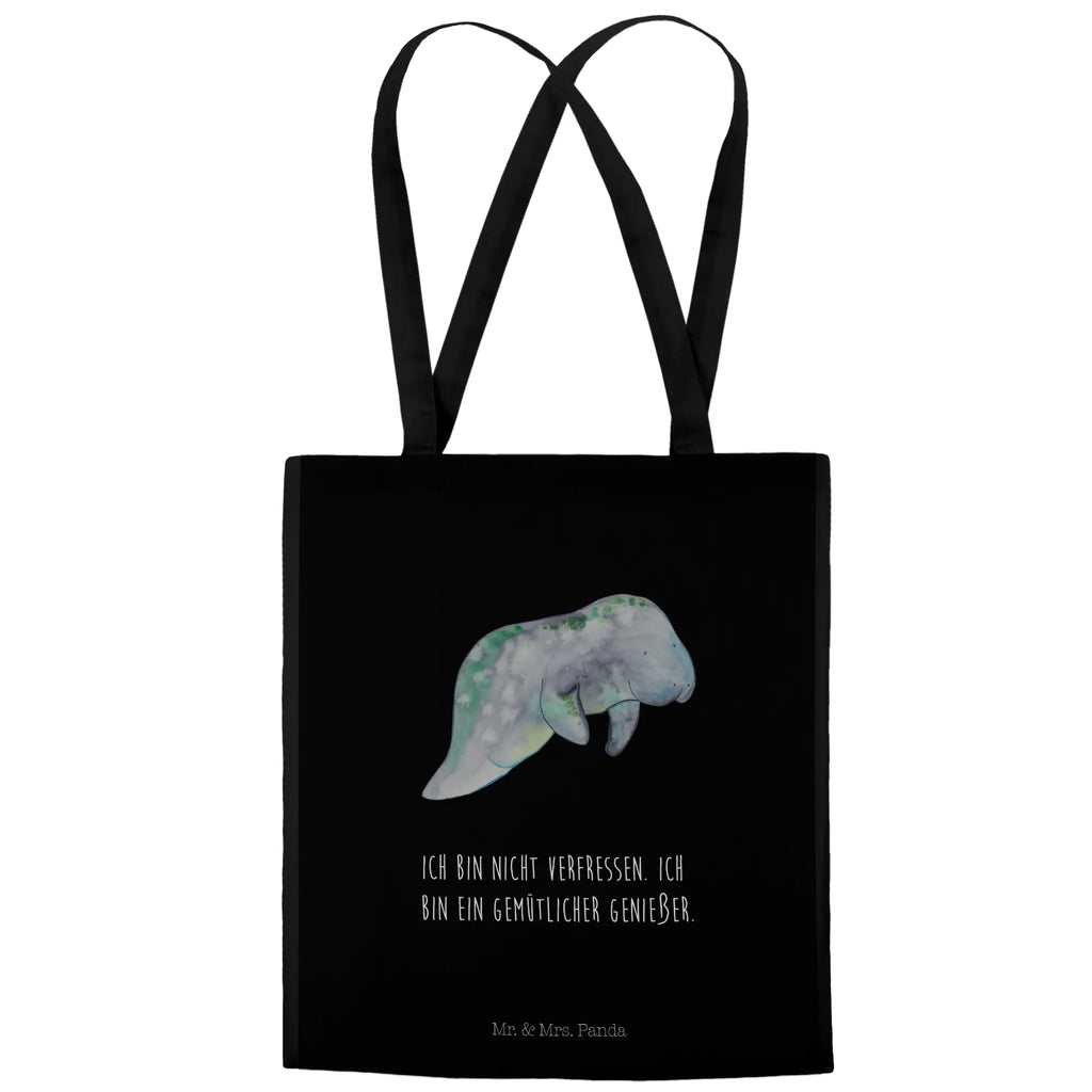 Tote bag manatee Relax cloth bag, pouch, cotton bag, shopper, jute bag, shopping bag, shoulder bag, bag, Carrier bag, Seafood, aquatic animals, ocean, sea, fish, shells, corals, reef, whale, narwhal, sea urchin, lobster, platypus, turtle, manatee, crocodile, orca, shrimp, gifts for seafood lovers, water world, underwater animals, underwater world, vacation, deep sea, seafood fans, gift ideas, seafood decoration, seafood posters, diet, losing weight, sweets, food, sugar, diet mania, manatees
