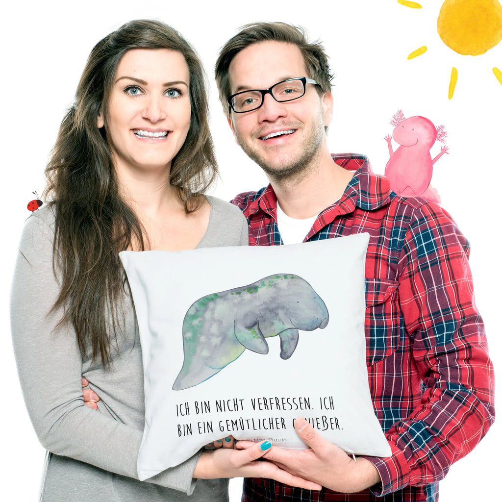 40x40 poduszka manat Relaks Zwierzeta morskie, Morze, Wakacje