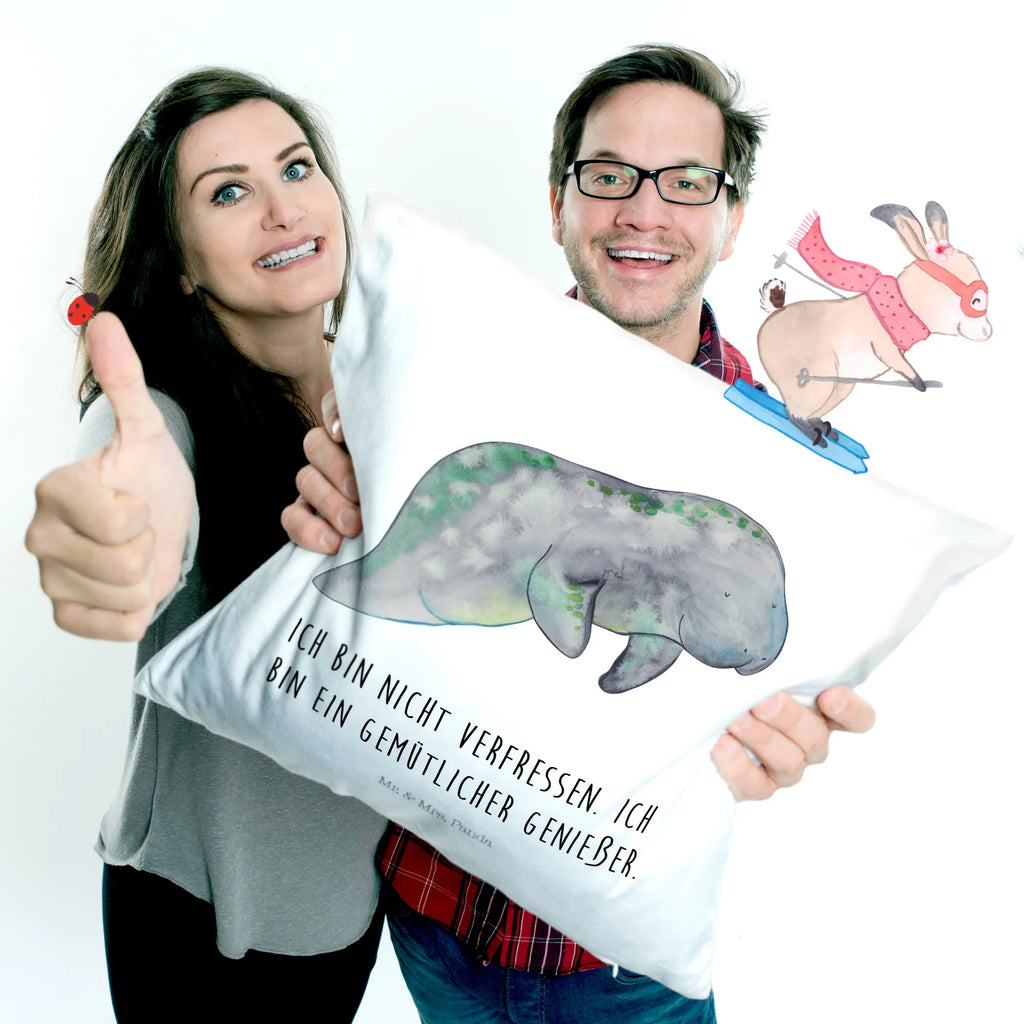 40x40 poduszka manat Relaks Zwierzeta morskie, Morze, Wakacje