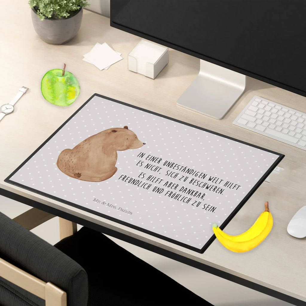 Podkładka na biurko niedźwiedź spojrzenie przez ramię Niedźwiedź, Miś, Pluszowy miś