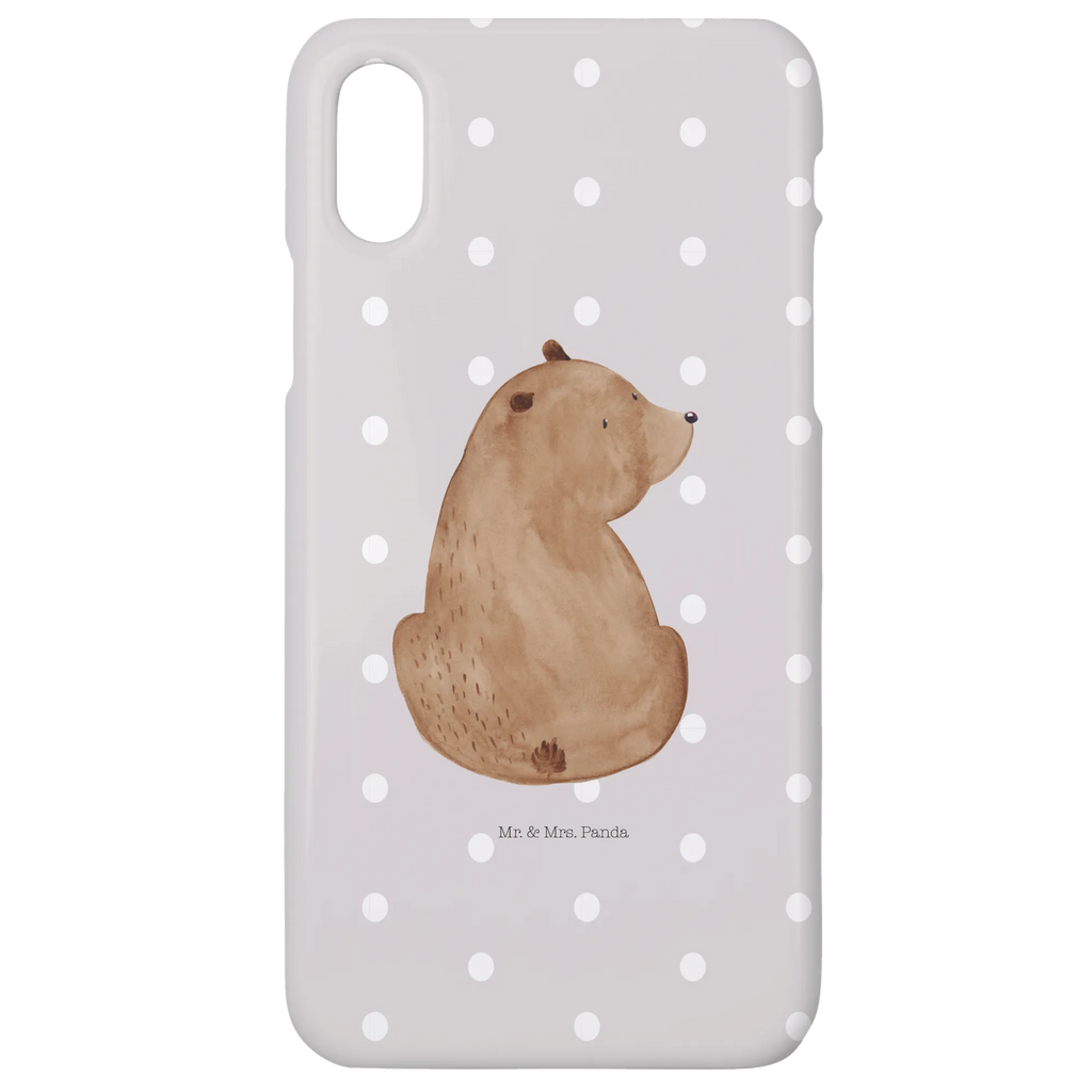Phone case bear shoulder look Handycover, Cover, Handyhülle, Iphone X, Hülle, Iphone 10, Handy, Handy Case, Bär, Teddy, Teddybär, Weltansicht, Bärenliebe, Weisheit, Selbstachtung, Motivation, Bären