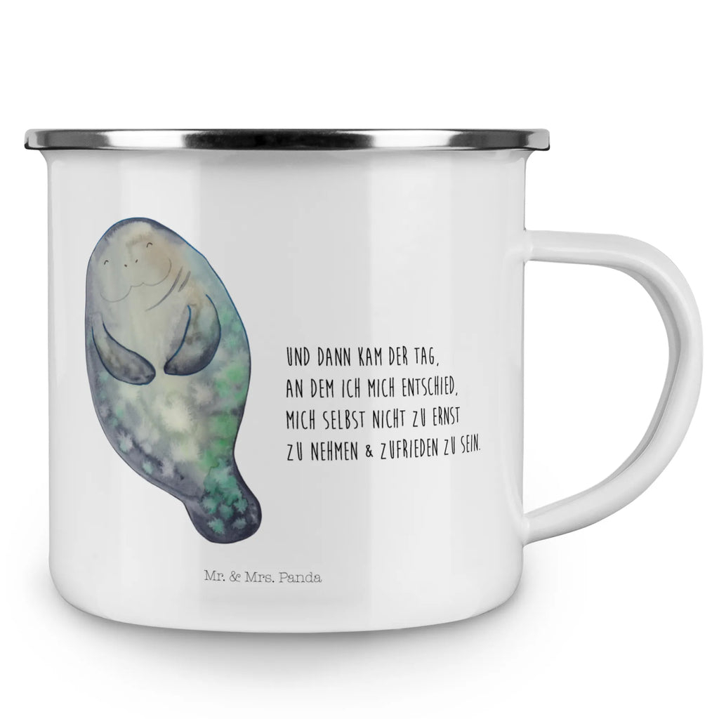 Enamel camping mug manatee happy stainless steel drinking cup, bushcraft mug, metal camping mug, outdoor cup, camping metal cup, camping mug, metal cup, lightweight camping mug, enamel mug, travel mug, steel mug for camping, tin coffee cup, hiking mug, adventure mug, enamel camping cup, camper mug, backpacking mug, camp coffee mug, campfire mug, enamel drinking mug, Seafood, aquatic animals, ocean, sea, fish, shells, corals, reef, whale, narwhal, sea urchin, lobster, platypus, turtle, manatee, crocodile, orca, shrimp, gifts for seafood lovers, water world, underwater animals, underwater world, vacation, deep sea, seafood fans, gift ideas, seafood decoration, seafood posters, Manatee, New beginning, Girlfriend, Respect, Manatees, Carefulness, Lovesickness, Satisfaction, New start, Self-love