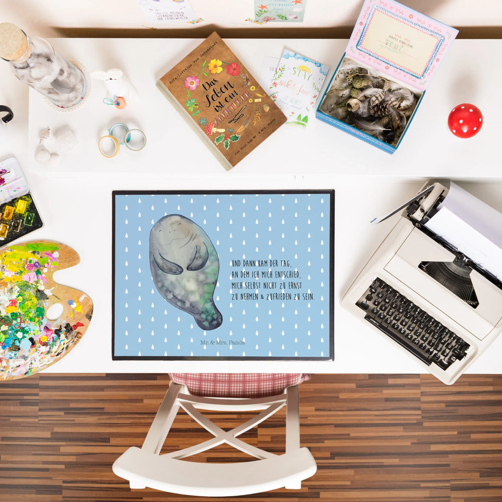 Podkładka na biurko morska krowa Szczęśliwy Schreibtischauflage, Schreibtisch Matte, tischauflagen, arbeitsunterlage, tischauflage, schreibauflage, pultunterlage, tischmatten, schreibtischmatte, Schreibunterlage, schreibauflagen, Schreibtisch Unterlagen, tischpad, arbeitsmatte, tischpads, schreibmatte, Tischunterlage, schreibtischunterlagen, schreibtischauflagen, schreibtischunterlage, tischmatte, Urlaub, Meer, Meerestiere, Liebeskummer, Seekuh, Neuanfang, Freundin, Respekt, Achtsamkeit, Selbstliebe, Seekühe, Neustart, Zufrieden