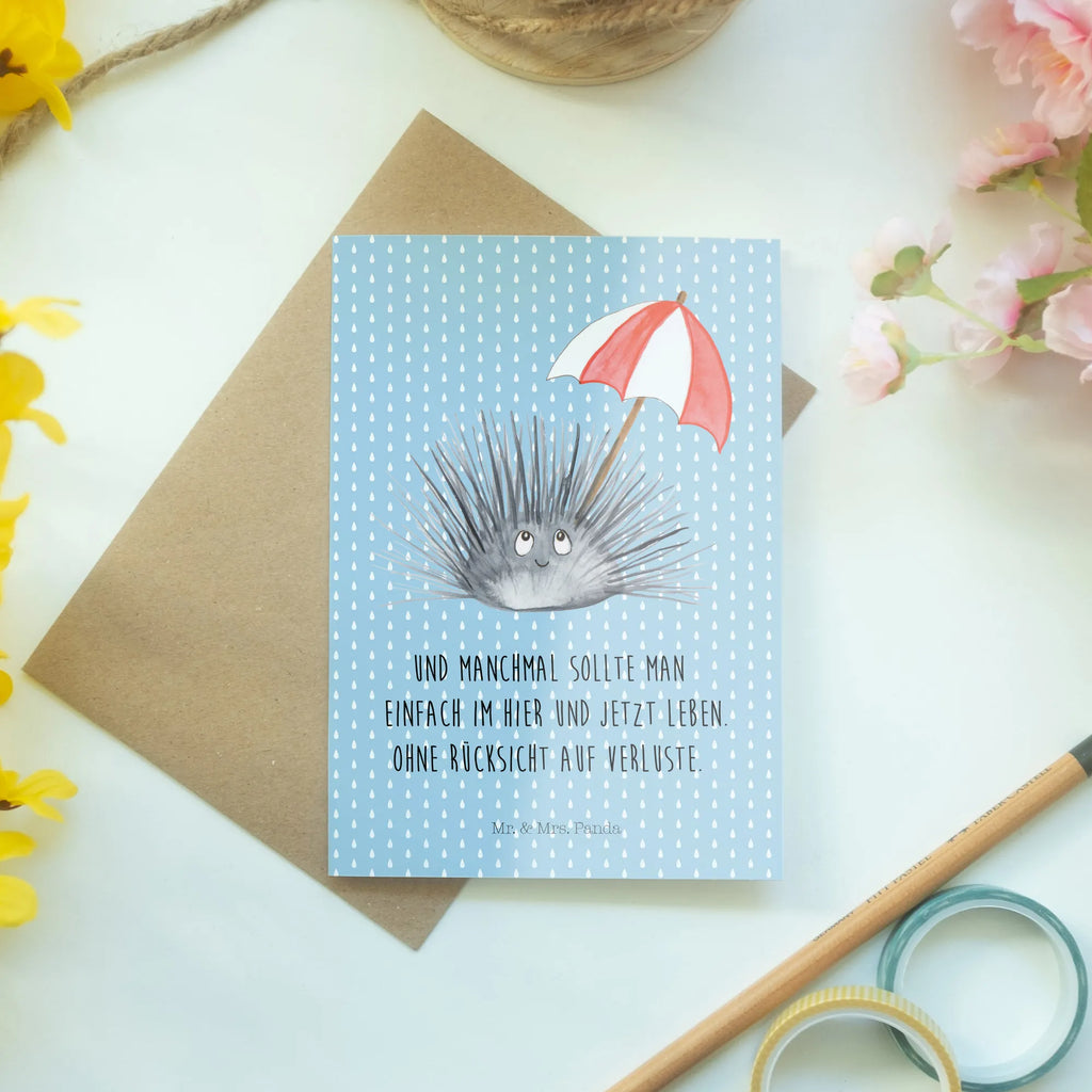 Greetings card Sea urchins glückwunschkarten, genesungskarte, valentinstagskarte, vatertagskarte, Glückwunschkarte, Beileidskarte, babykarte, abiturkarte, osterkarten, einladungskarten, osterkarte, kommunionskarte, dankeskarten, spruchkarte, Motivkarte, hochzeitskarten, Grußkarte, Grußkarten, firmungskarte, weihnachtskarten, jubiläumskarte, Klappkarte, neujahrskarte, Urlaub, Meer, Meerestiere, Achtsamkeit, Leben, Selbstakzeptanz, Lebe, Hier und Jetzt, Seeigel, Selbstliebe